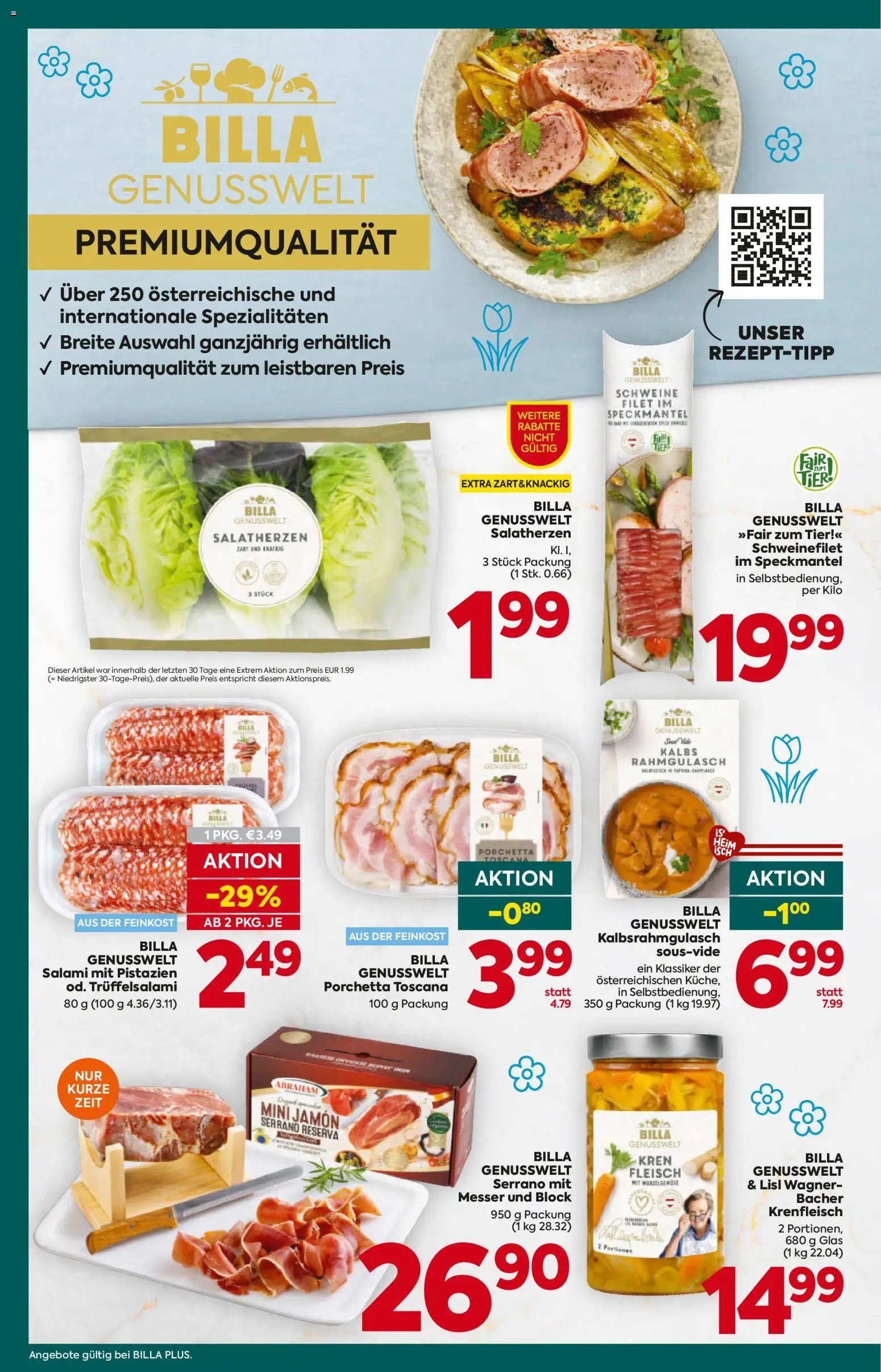 Billa Plus prospekt seit 26.02.2026 Flugblatt