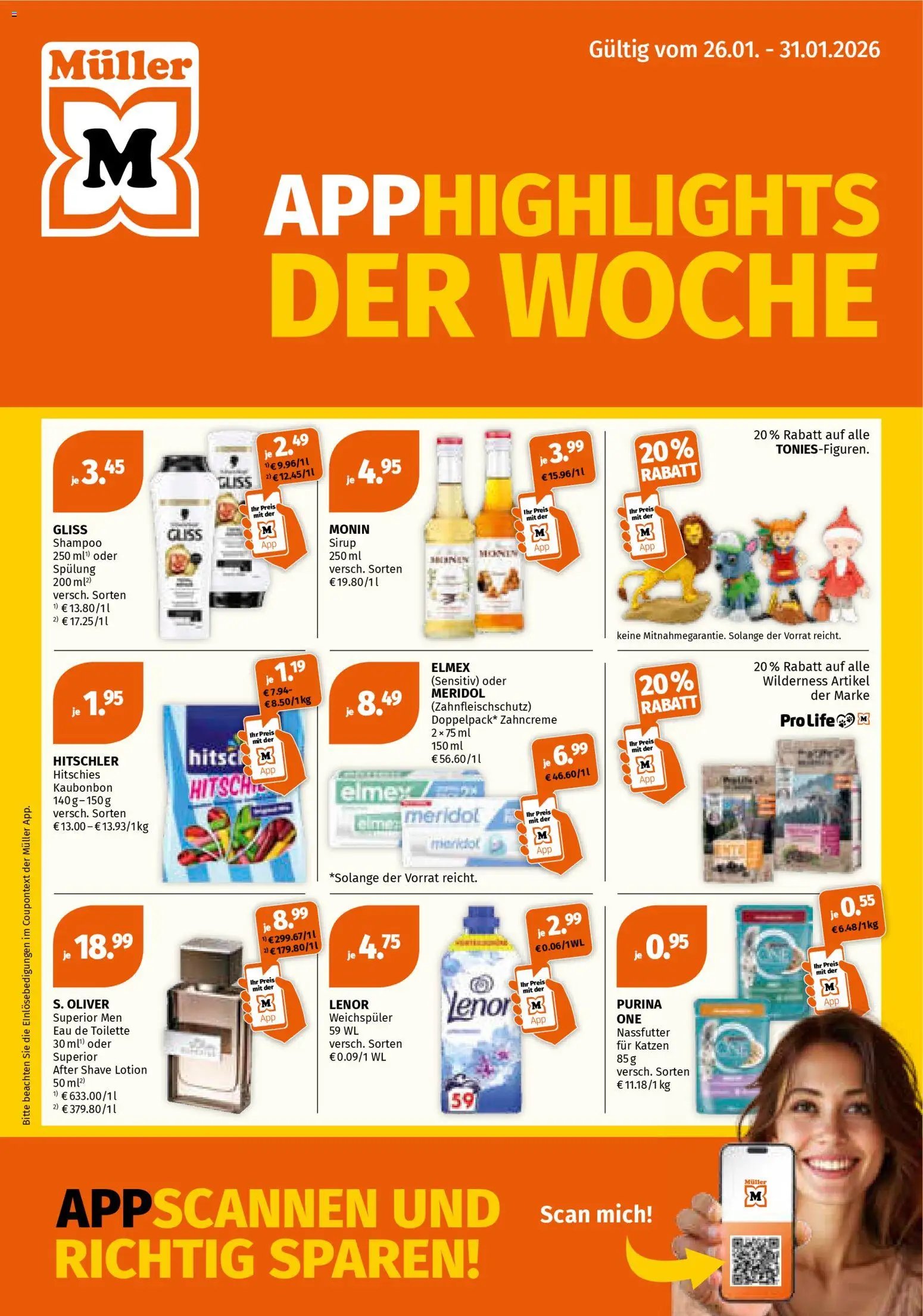 Müller prospekt seit 26.01.2026 Flugblatt