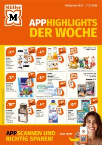 Müller prospekt seit 26.01.2026 Flugblatt