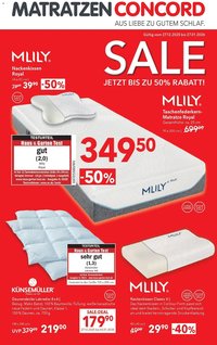 Matratzen Concord prospekt seit 27.12.2025 Klagenfurt am Wörthersee