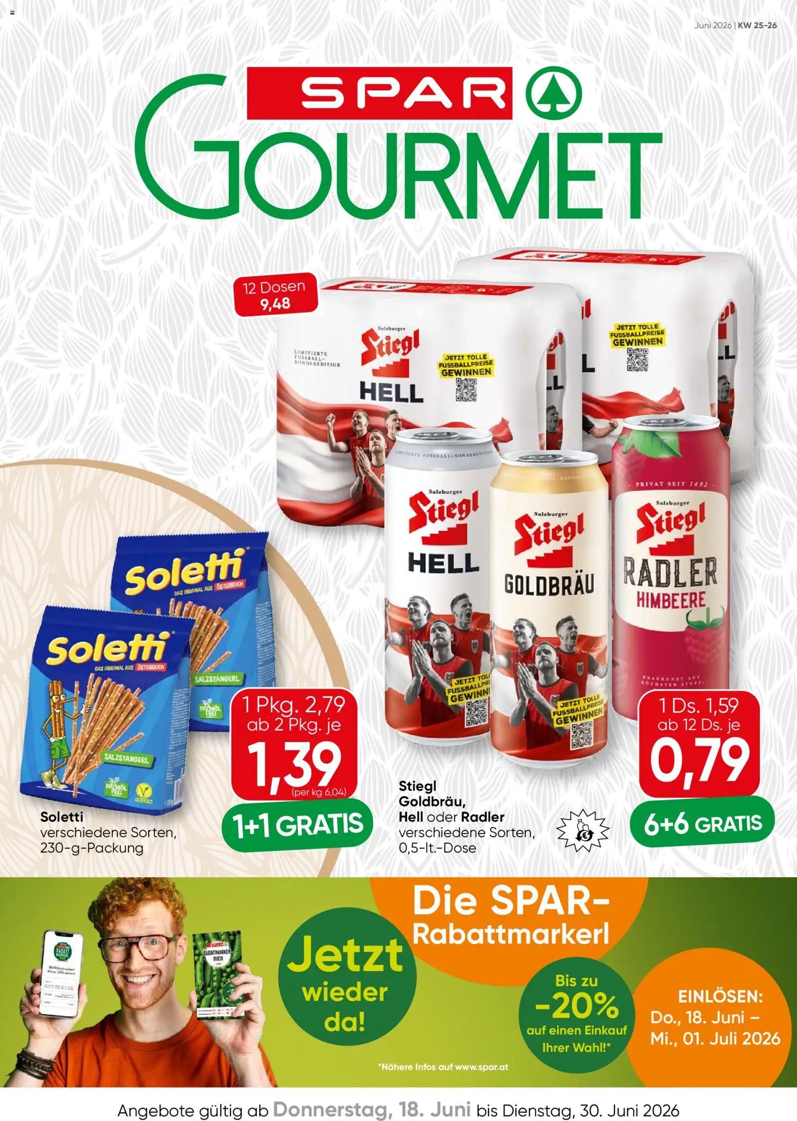 SPAR Gourmet prospekt seit 18.06.2026 SPAR Gourmet Flugblatt