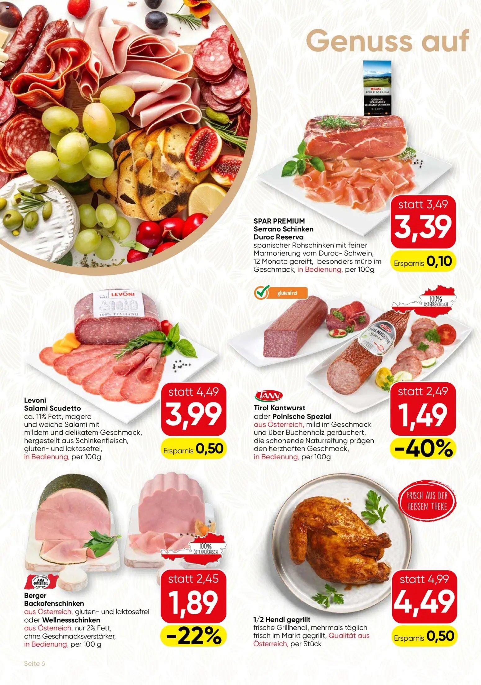 SPAR Gourmet prospekt seit 18.06.2026 SPAR Gourmet Flugblatt