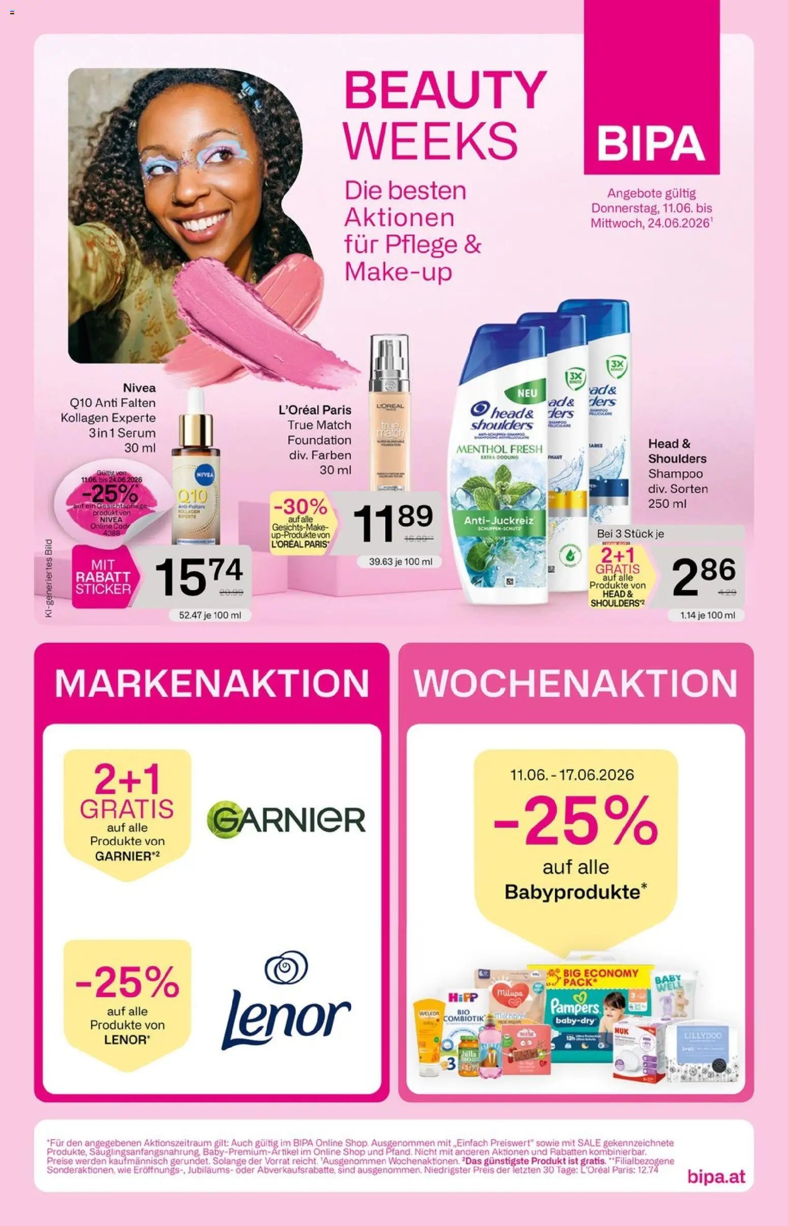 Bipa prospekt seit 11.06.2026 Bipa Flugblatt