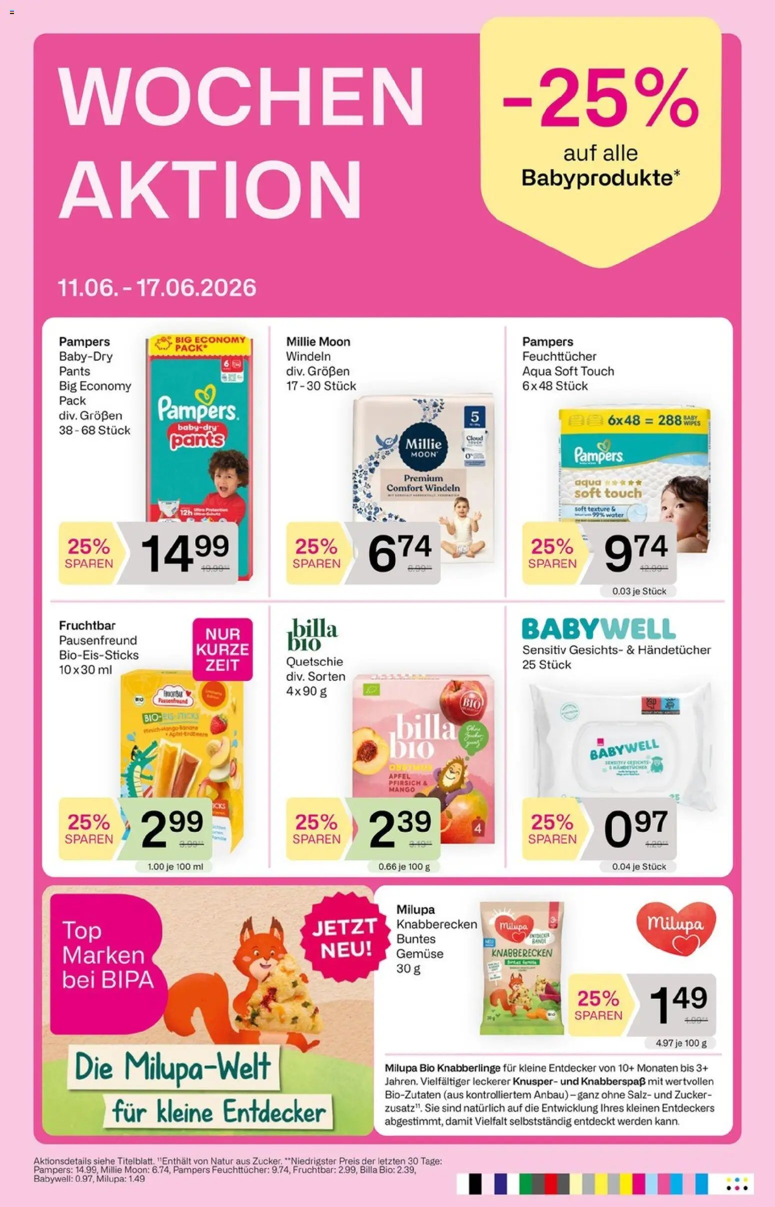 Bipa prospekt seit 11.06.2026 Bipa Flugblatt