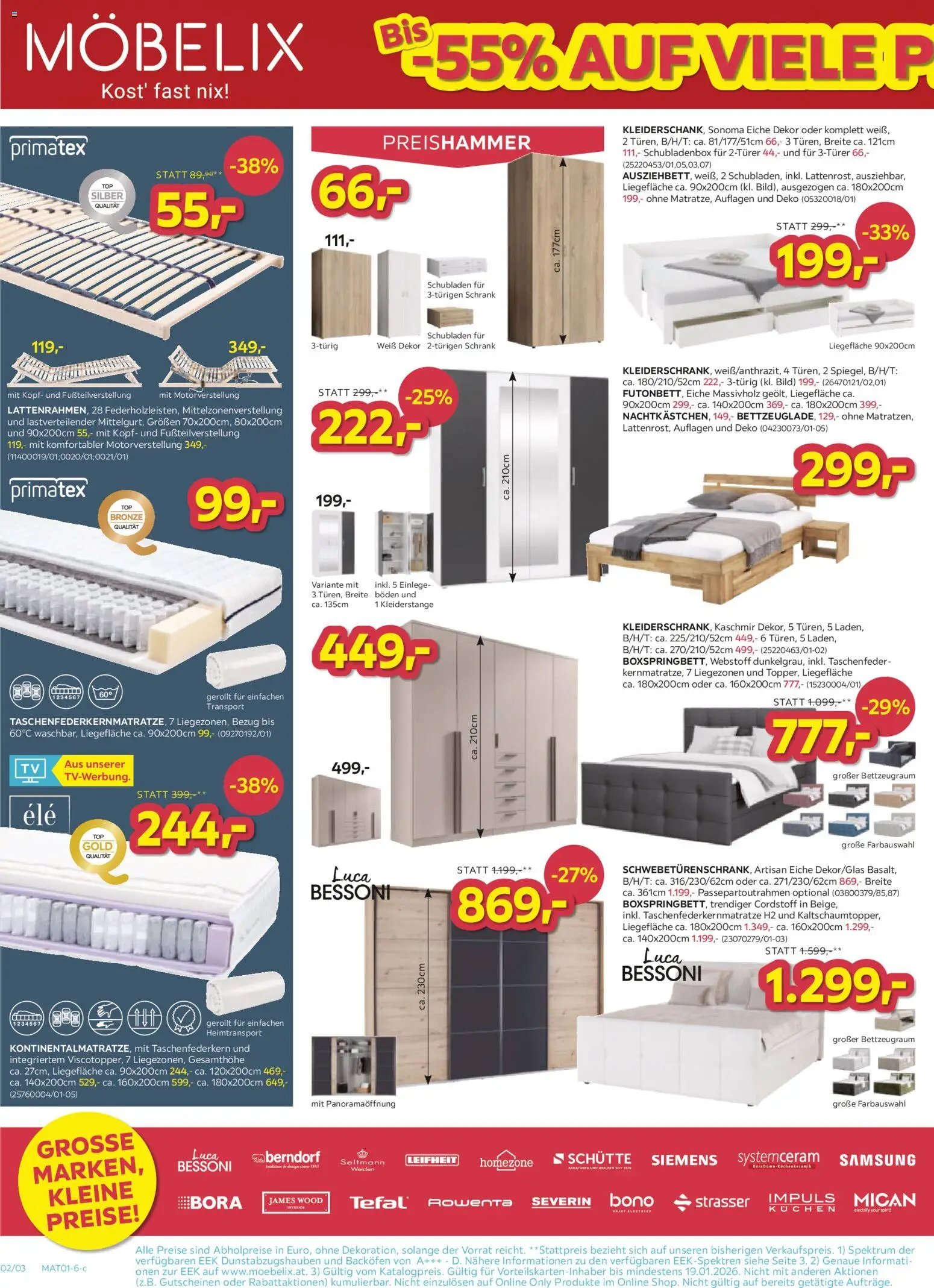 Möbelix prospekt seit 13.01.2026 Angebote