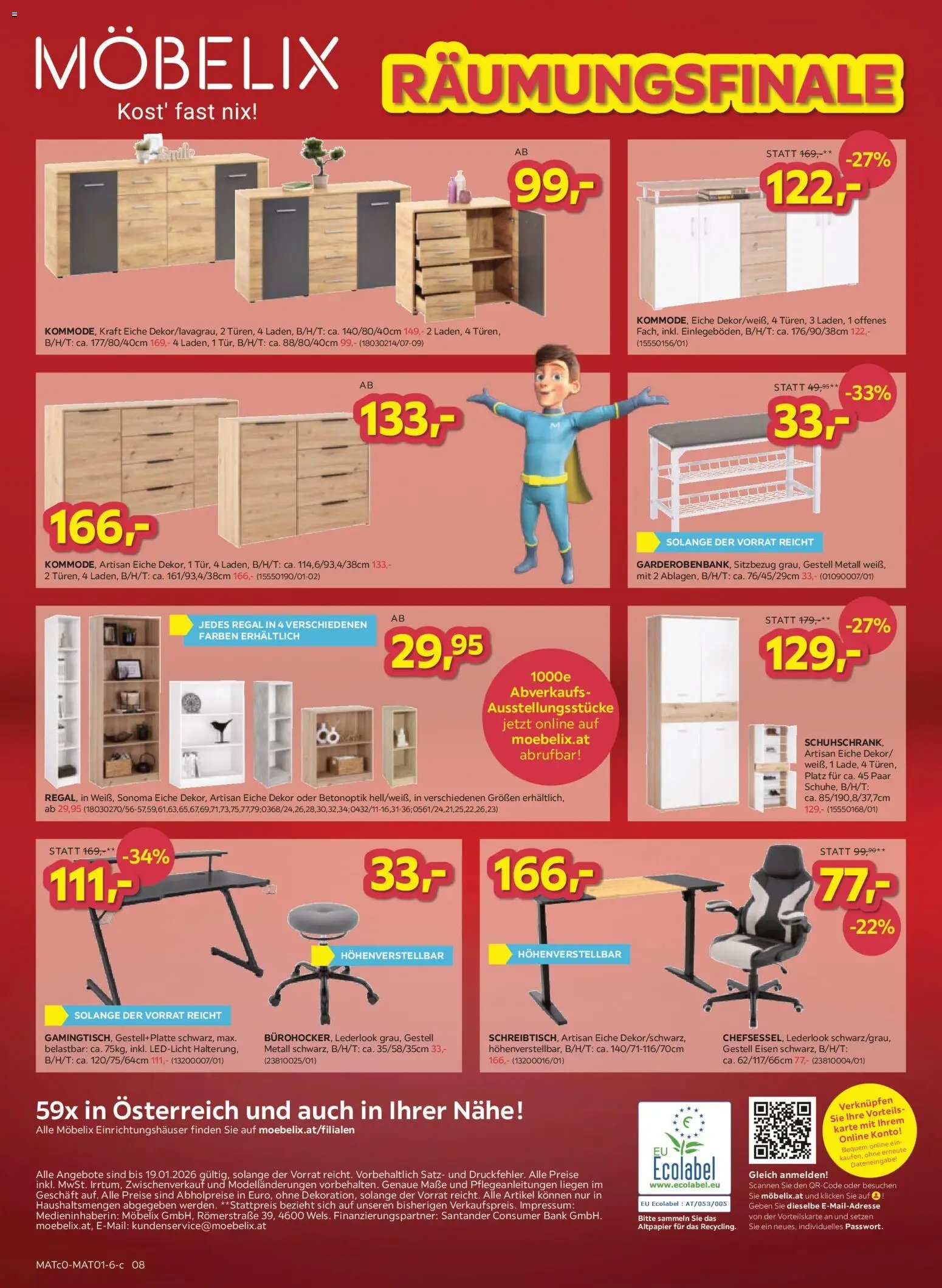 Möbelix prospekt seit 13.01.2026 Angebote