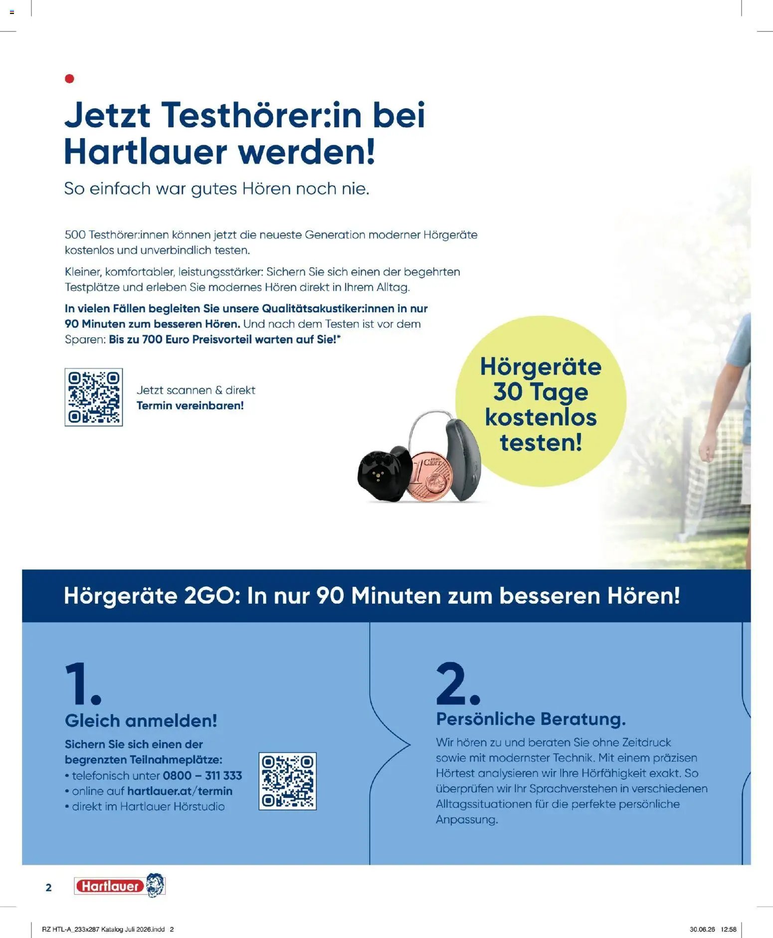 Hartlauer prospekt seit 10.07.2026 Hartlauer 500 Testhörer:innen gesucht!