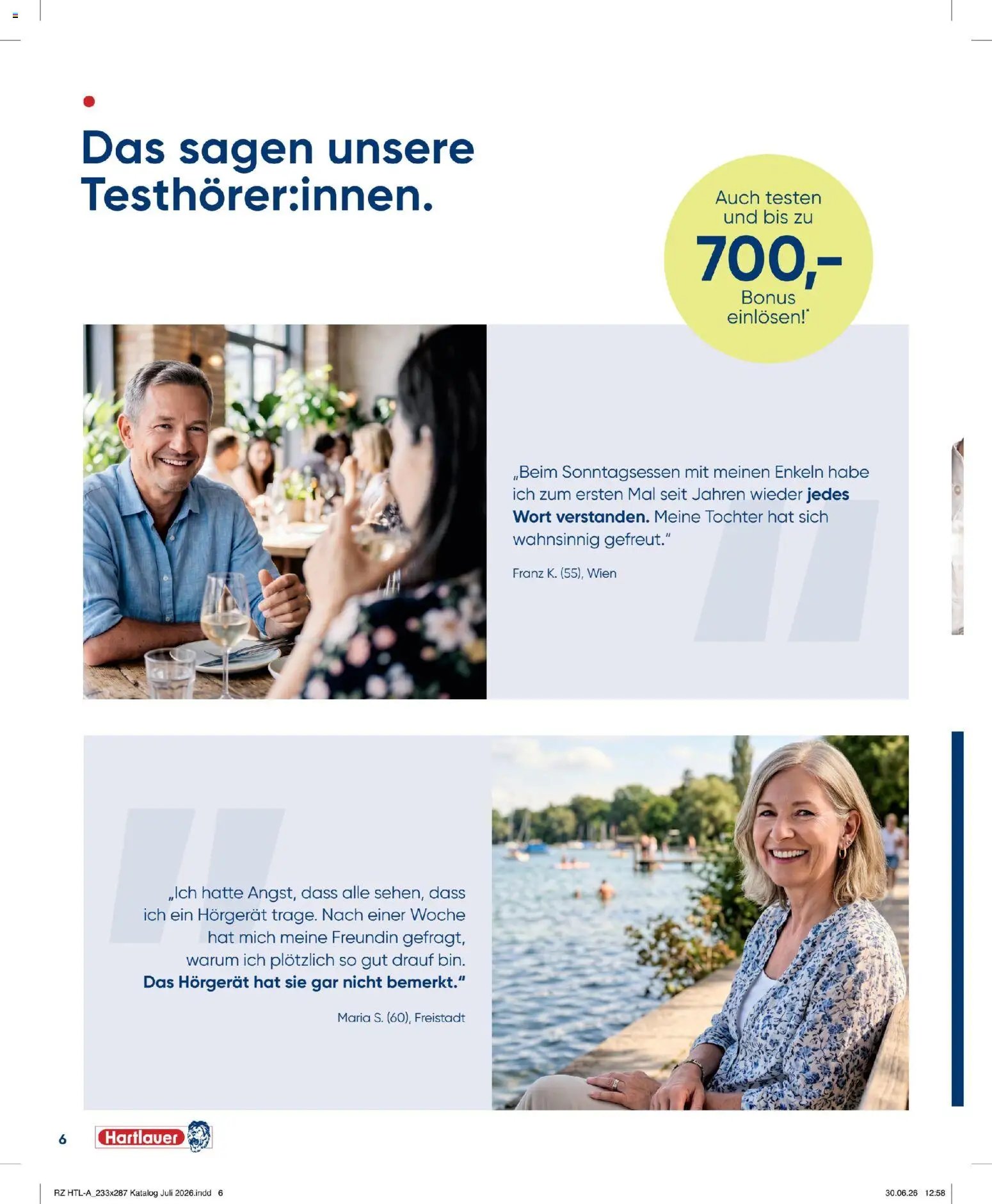 Hartlauer prospekt seit 10.07.2026 Hartlauer 500 Testhörer:innen gesucht!