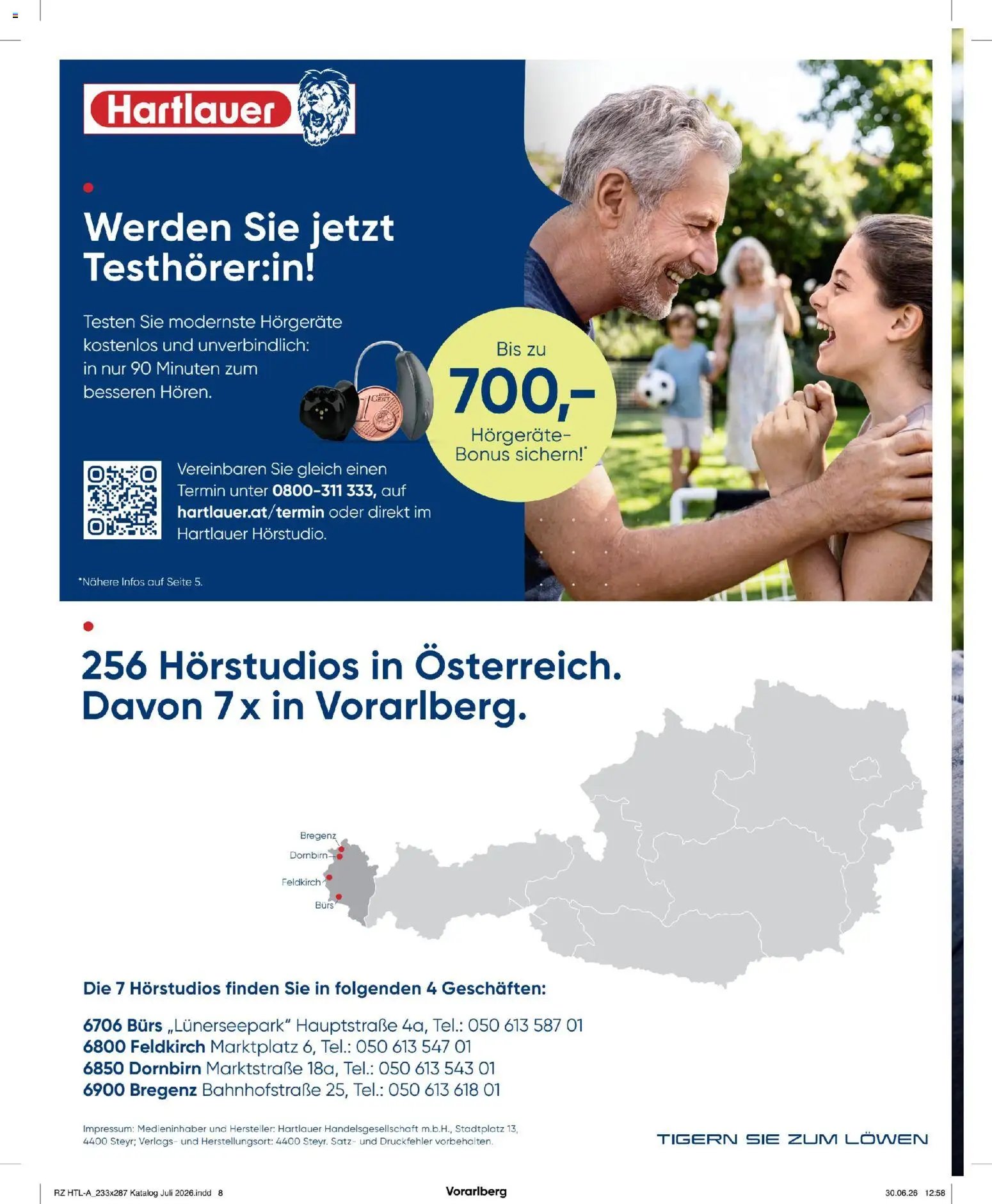 Hartlauer prospekt seit 10.07.2026 Hartlauer 500 Testhörer:innen gesucht!