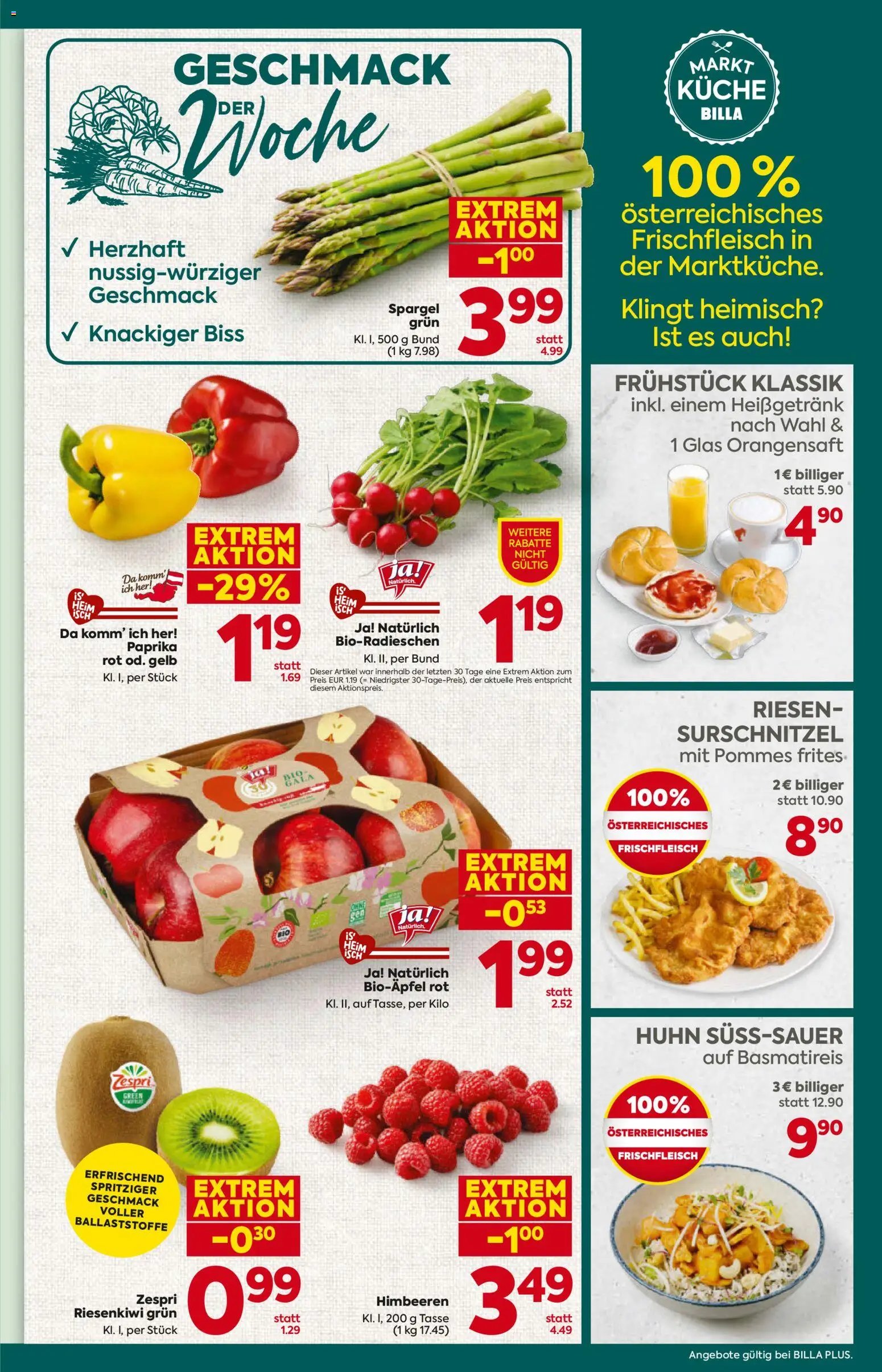 Billa Plus prospekt seit 16.04.2026 Billa Plus Flugblatt