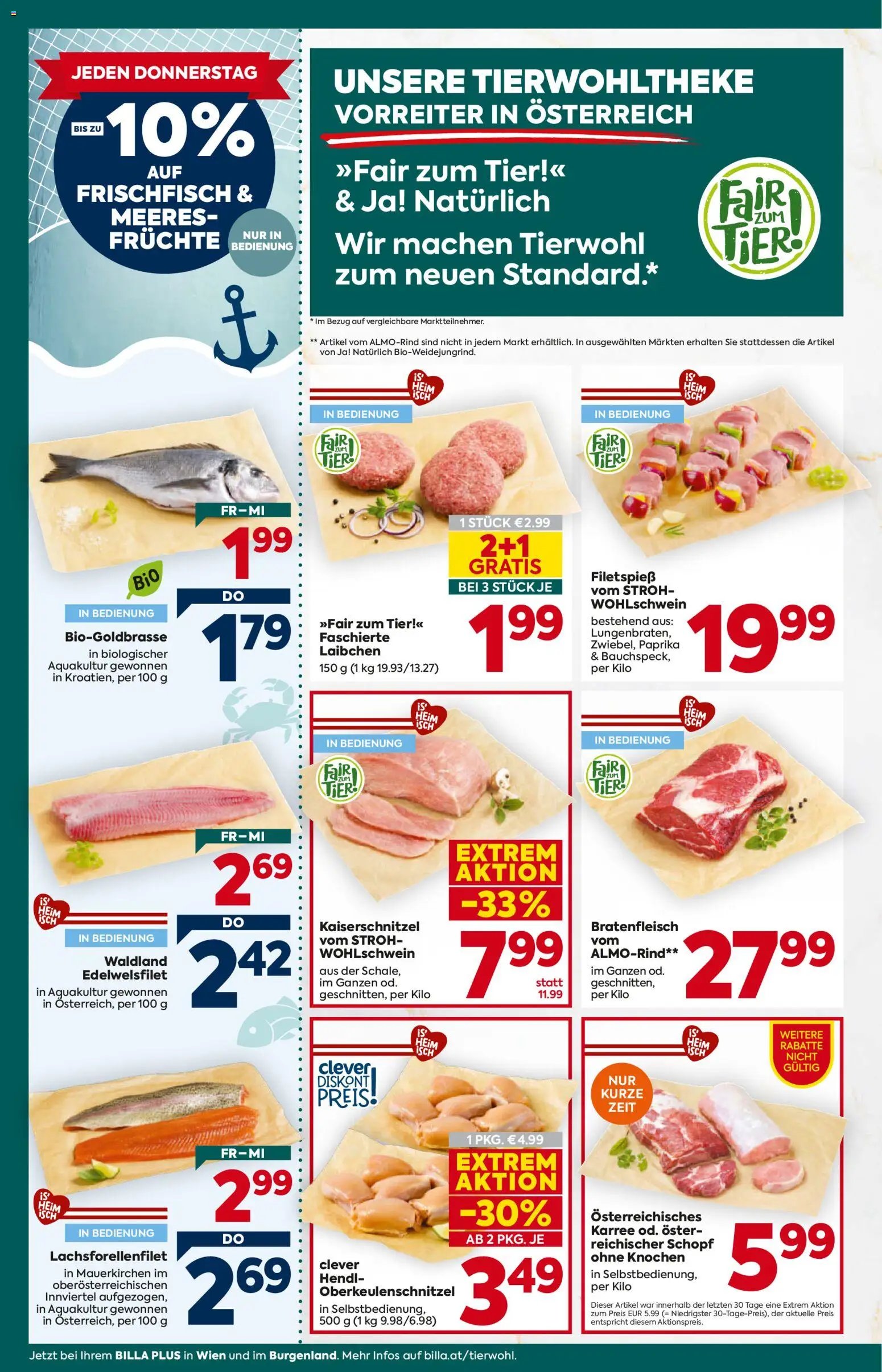 Billa Plus prospekt seit 16.04.2026 Billa Plus Flugblatt