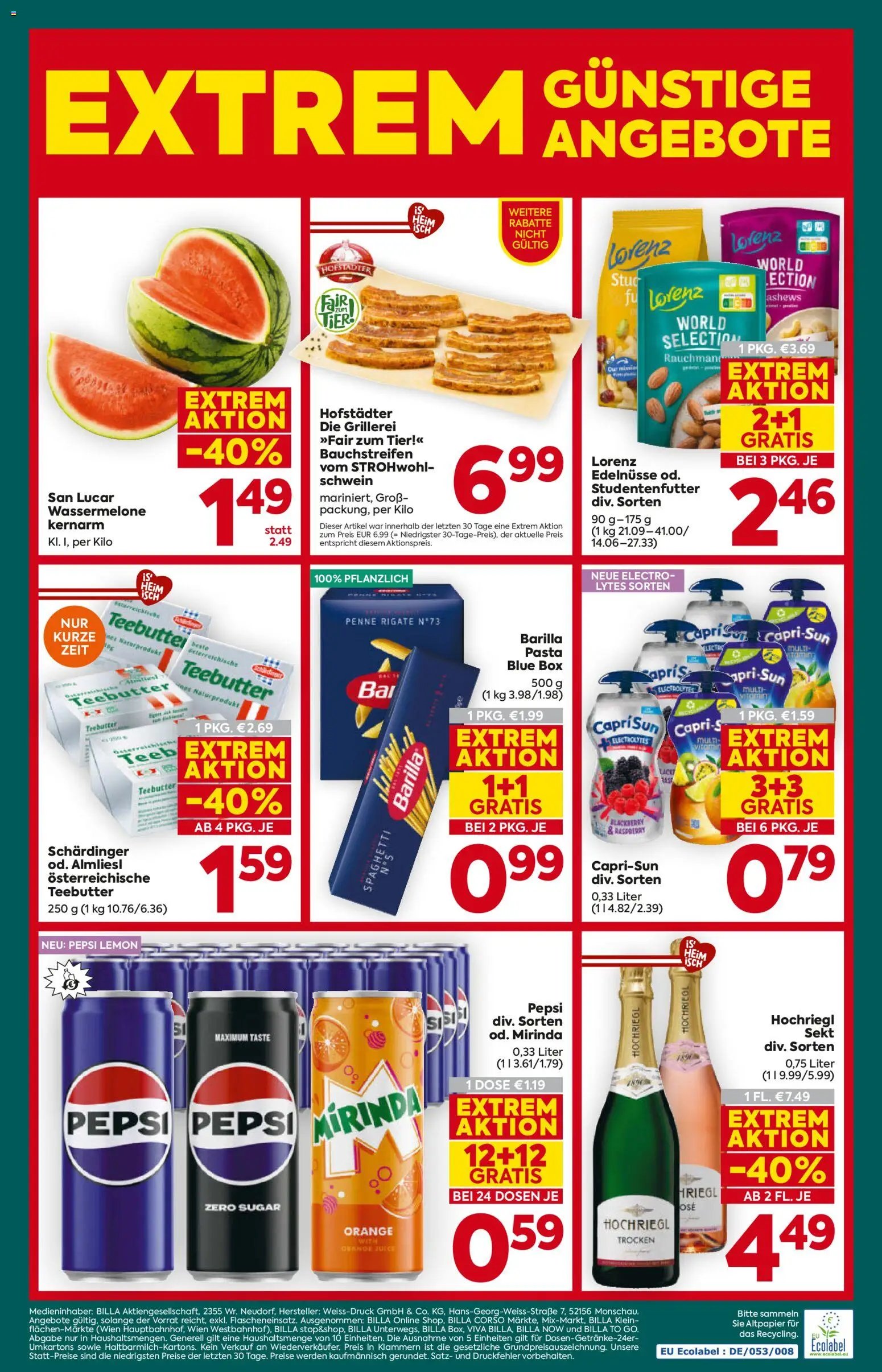 Billa Plus prospekt seit 13.05.2026 Billa Plus Flugblatt