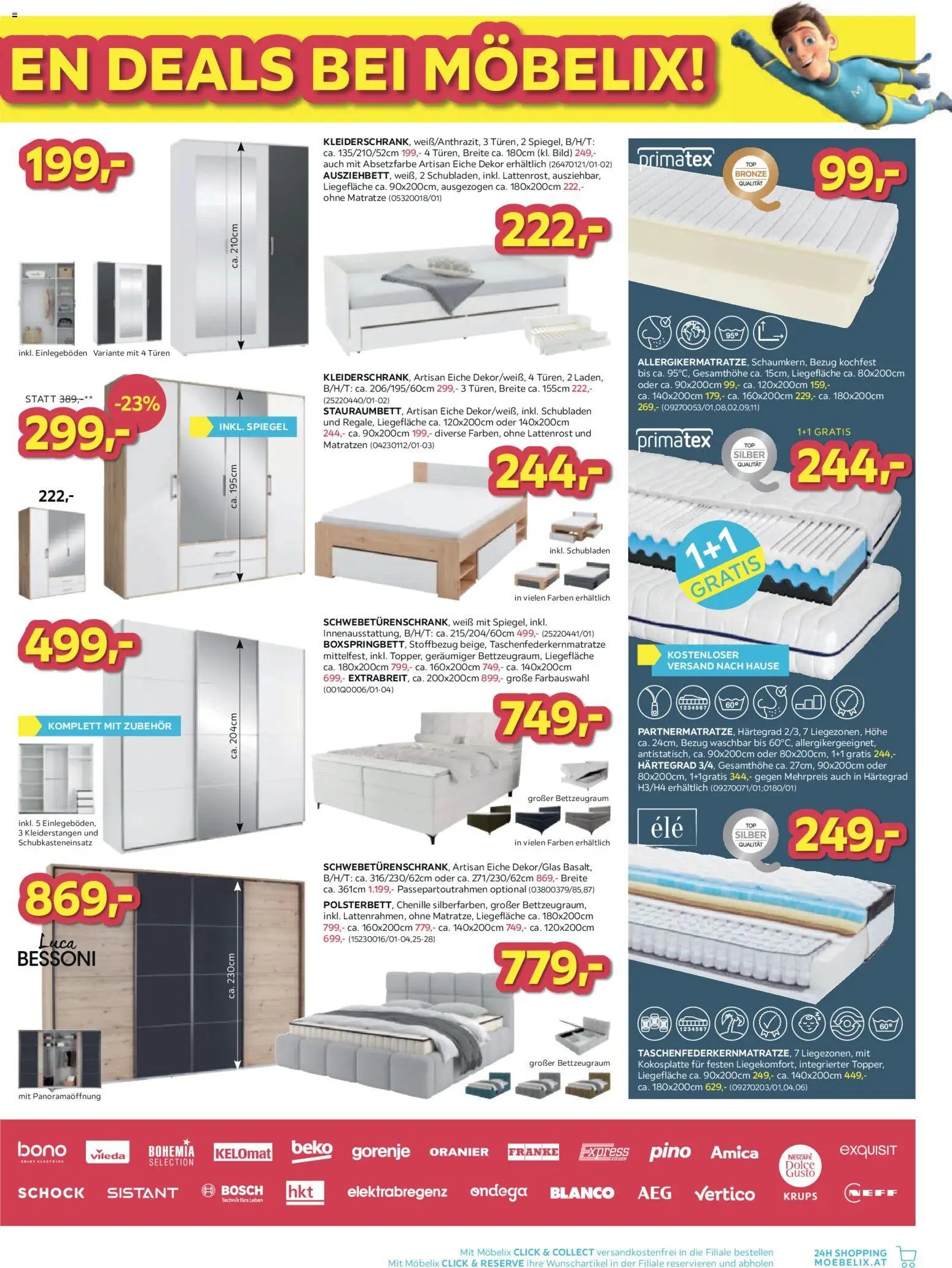 Möbelix prospekt seit 09.02.2026 Angebote