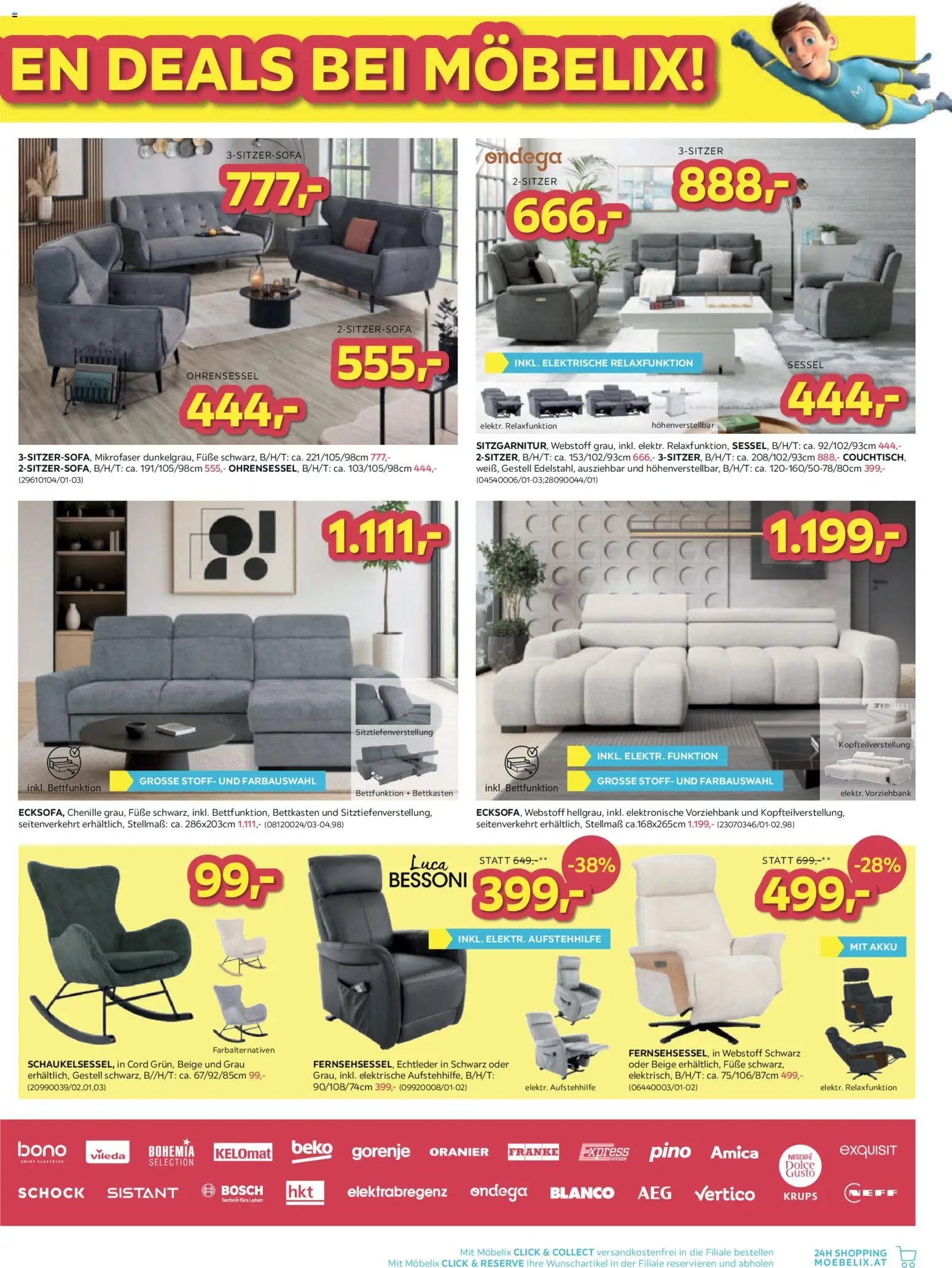 Möbelix prospekt seit 09.02.2026 Angebote