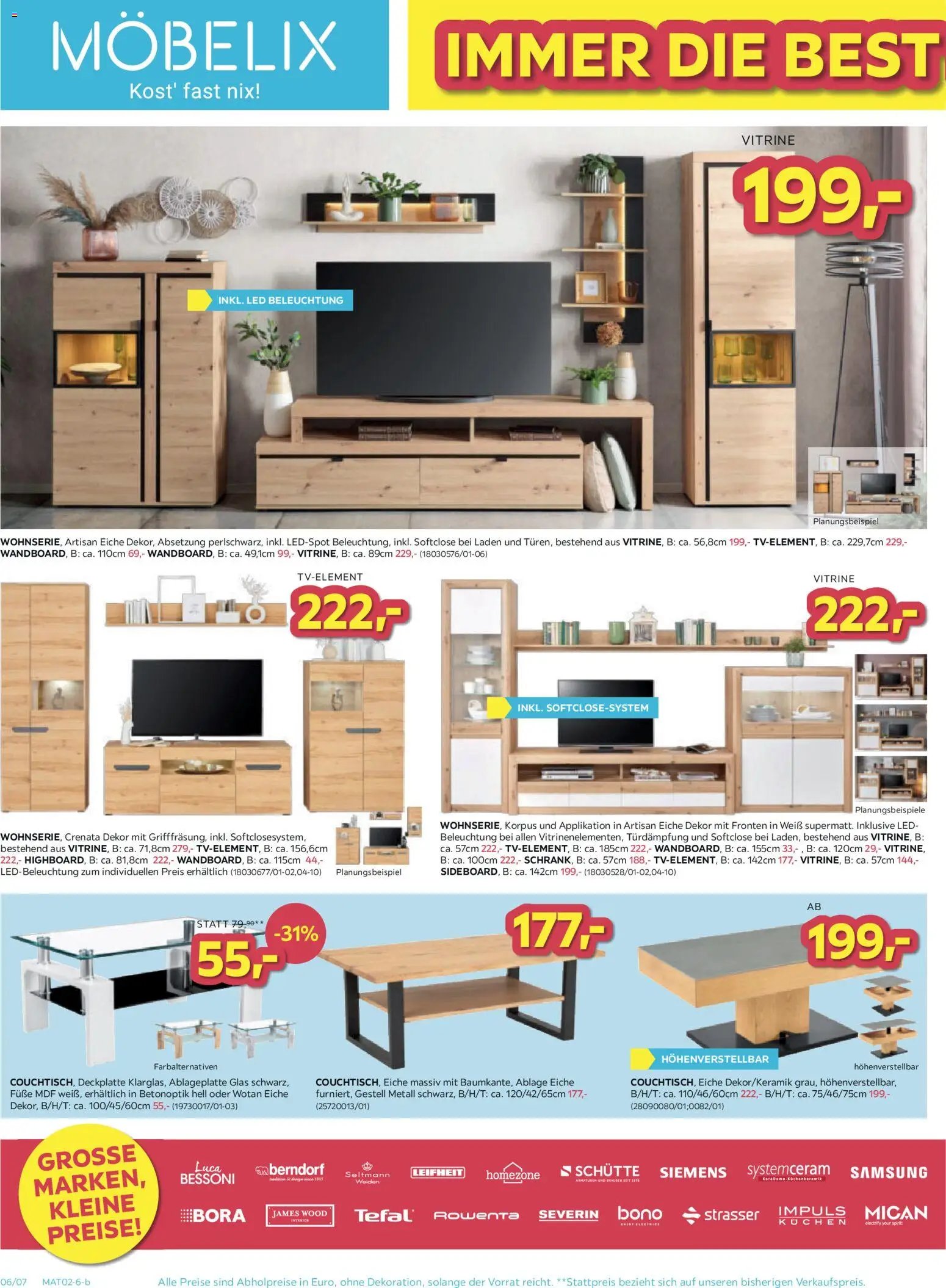 Möbelix prospekt seit 09.02.2026 Angebote