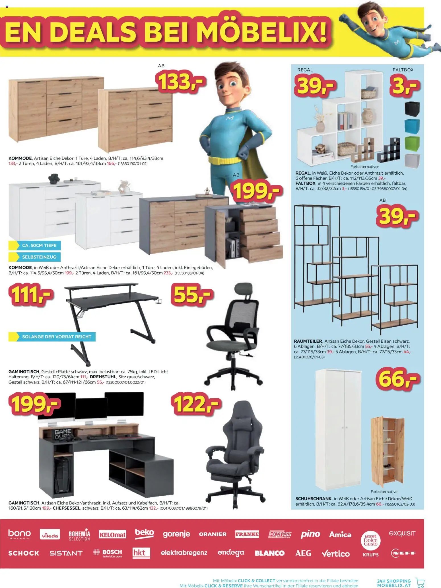 Möbelix prospekt seit 09.02.2026 Angebote