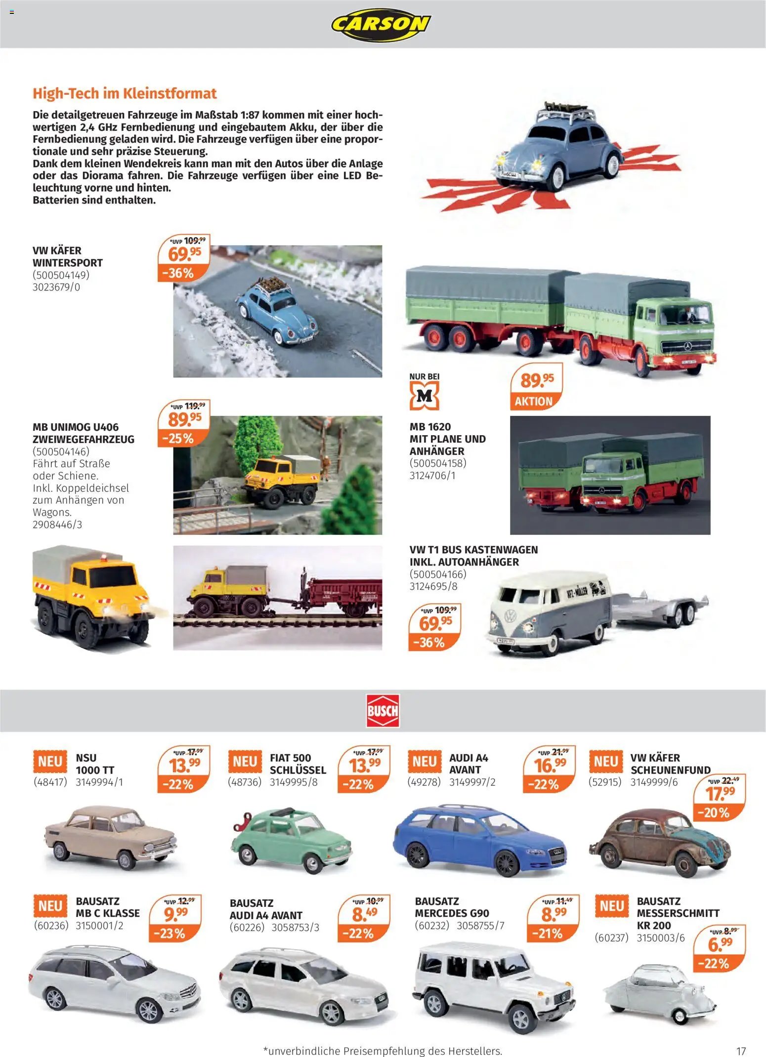 Müller prospekt seit 27.10.2025 Modell-Eisenbach 2025