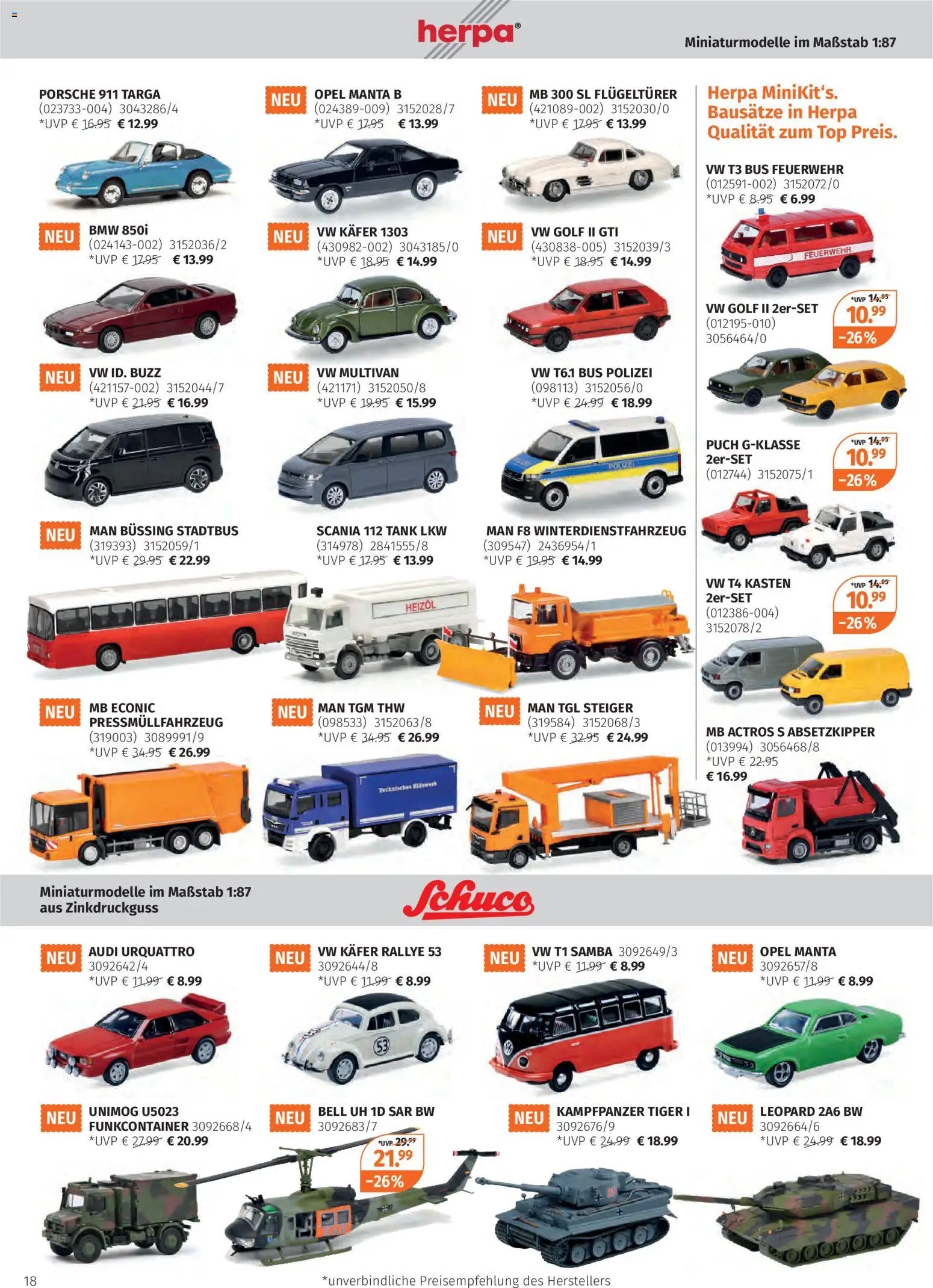 Müller prospekt seit 27.10.2025 Modell-Eisenbach 2025