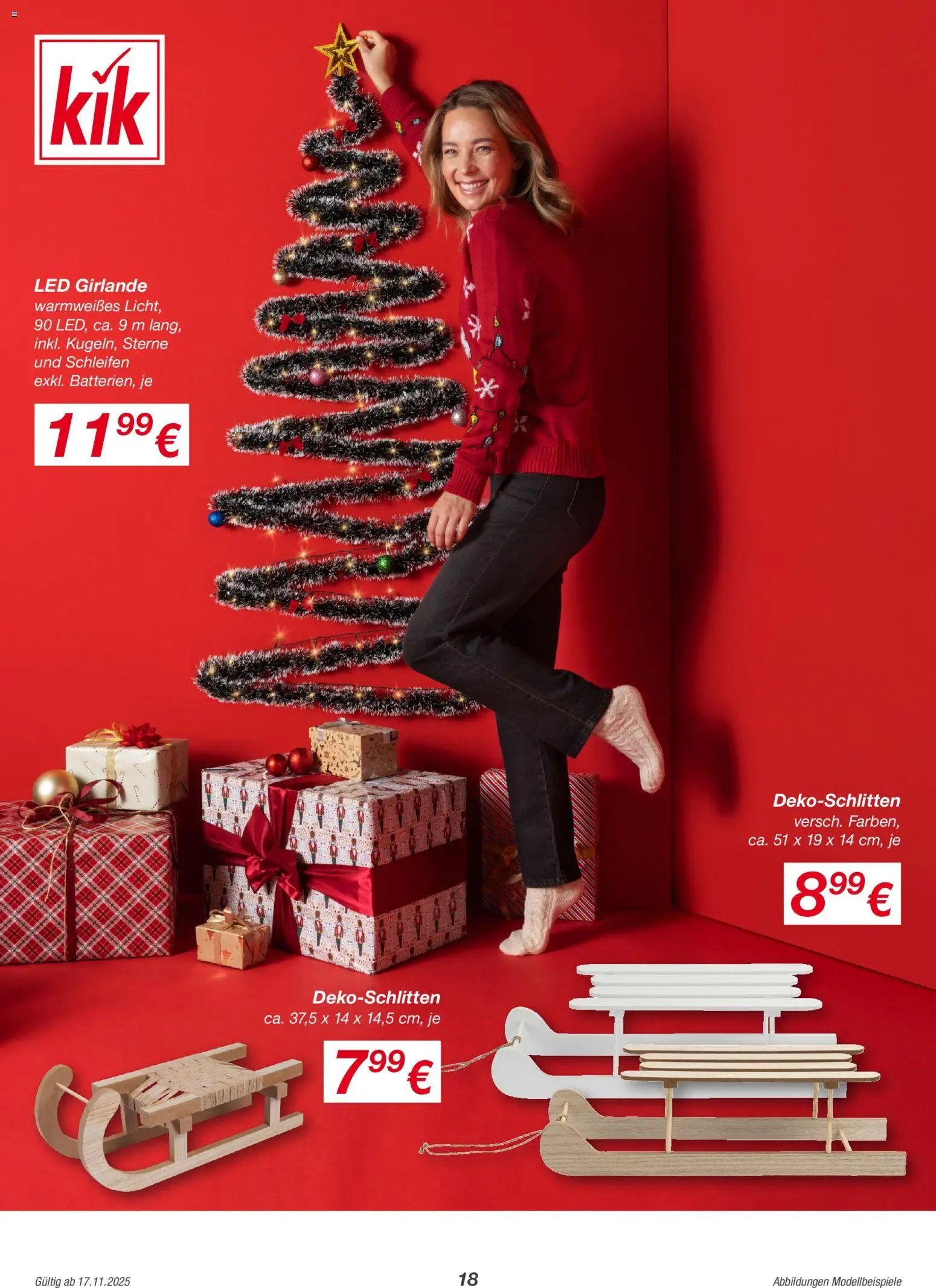 Kik prospekt seit 17.11.2025 Black Friday