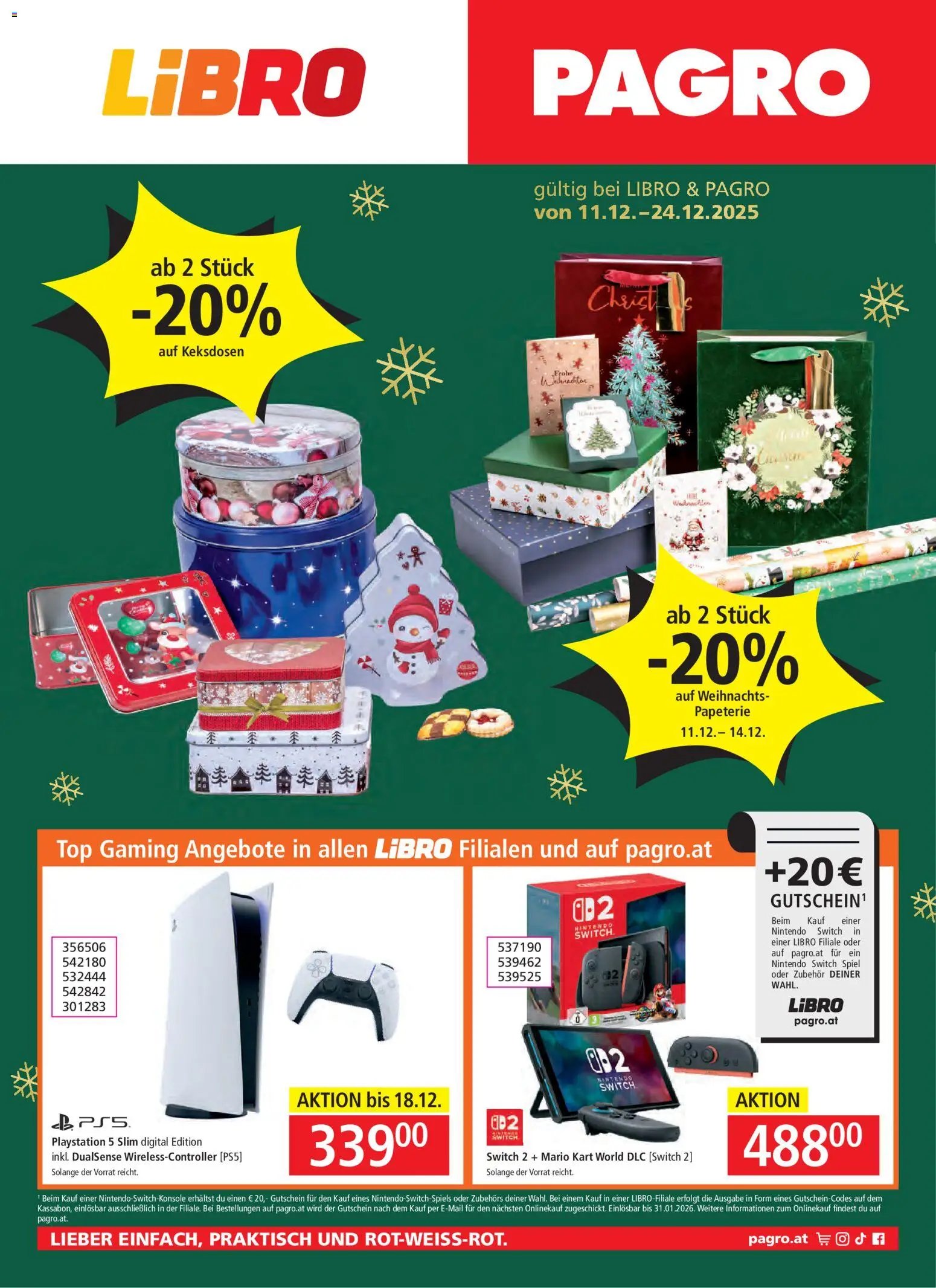 Libro prospekt seit 11.12.2025 Flugblatt