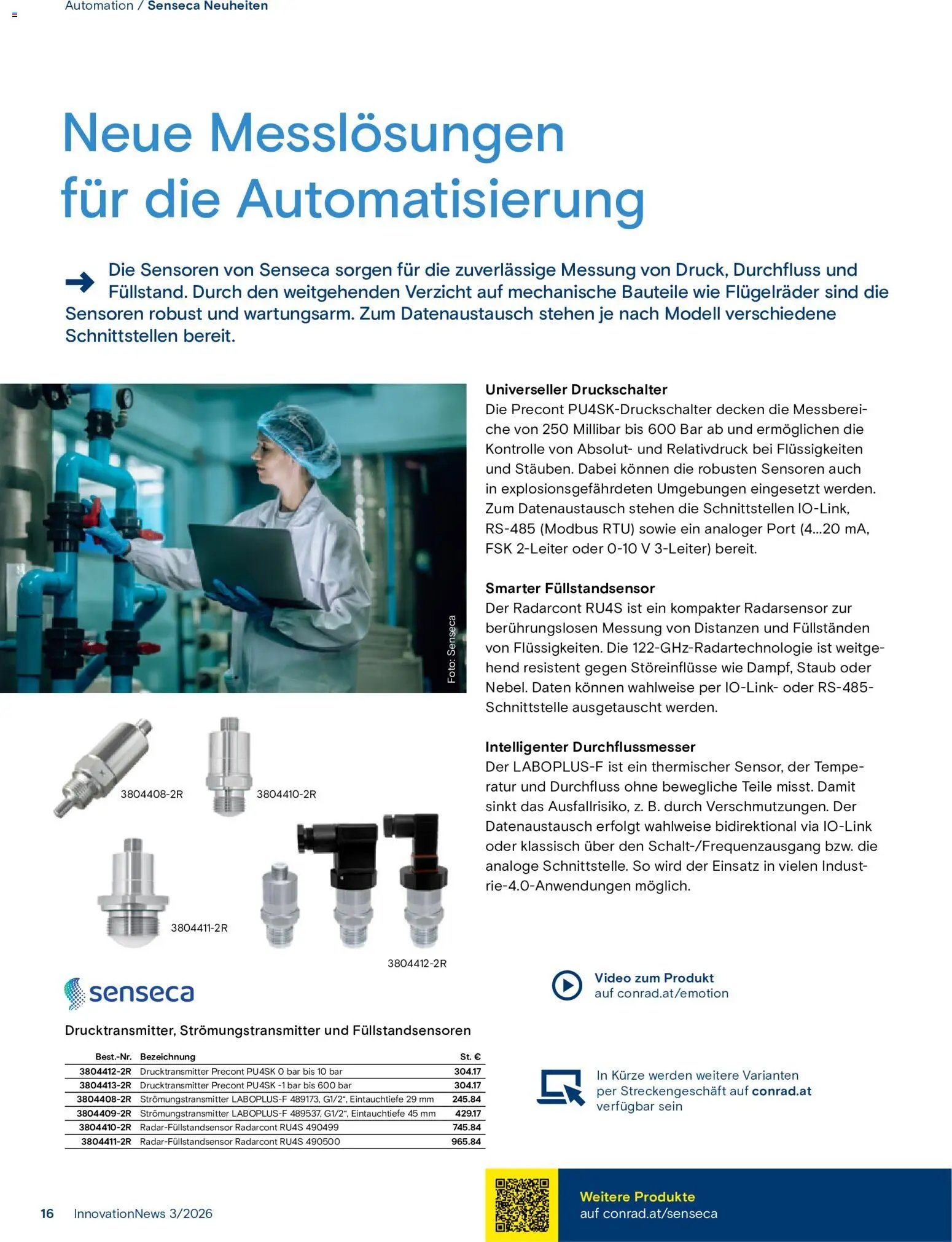 Conrad prospekt seit 05.10.2026 Conrad Innovation News