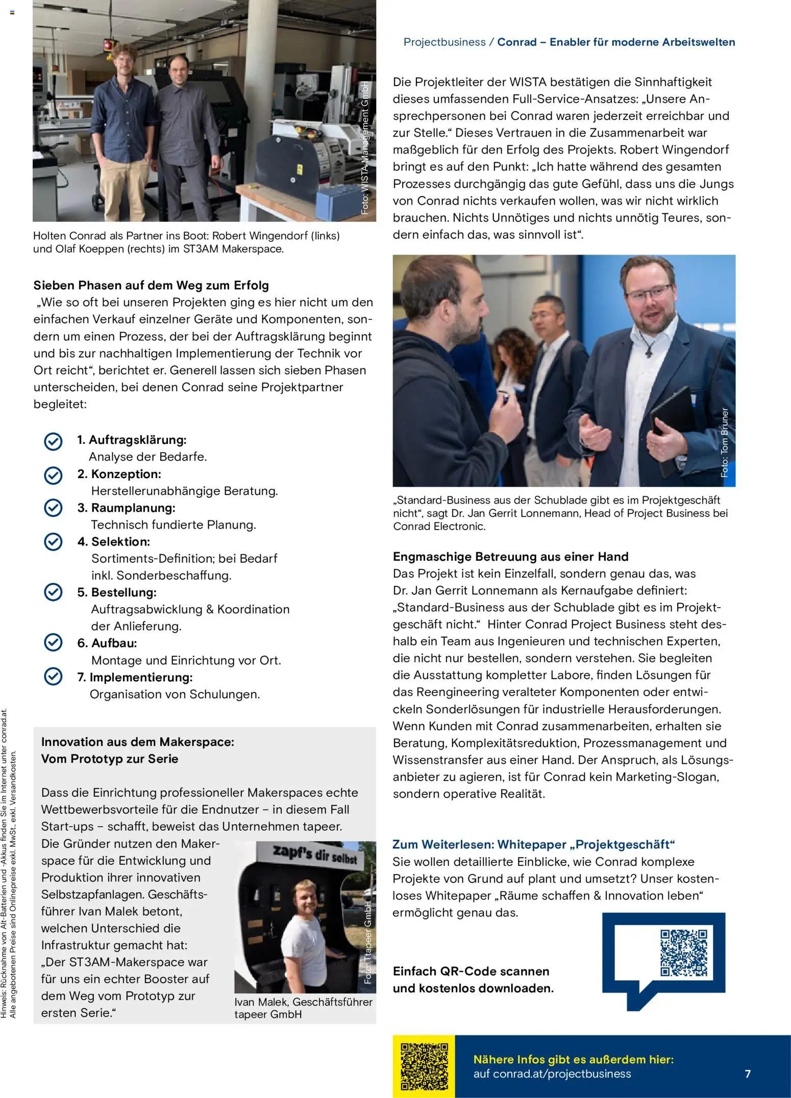 Conrad prospekt seit 05.10.2026 Conrad Innovation News