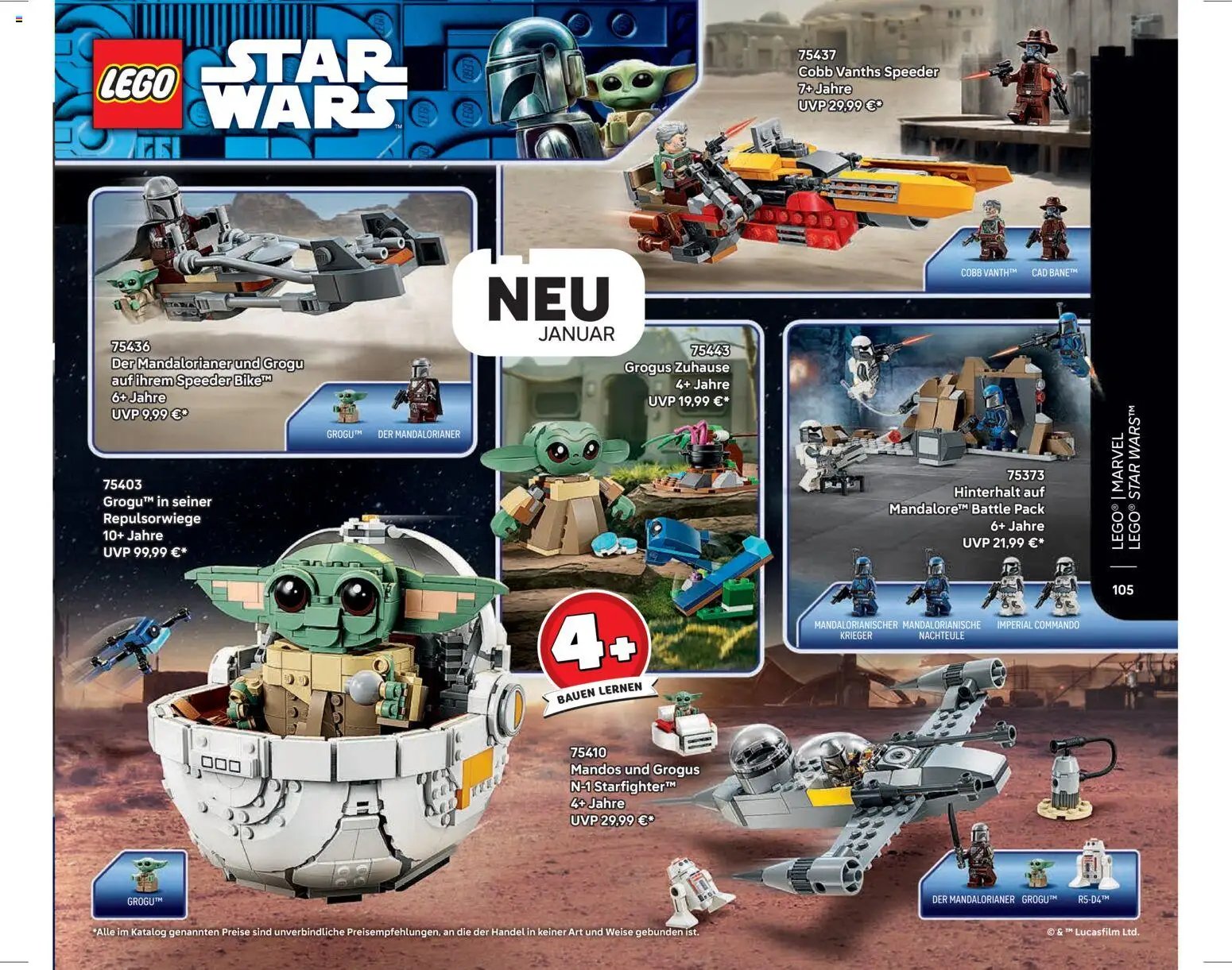 Lego prospekt seit 05.01.2026 Katalog