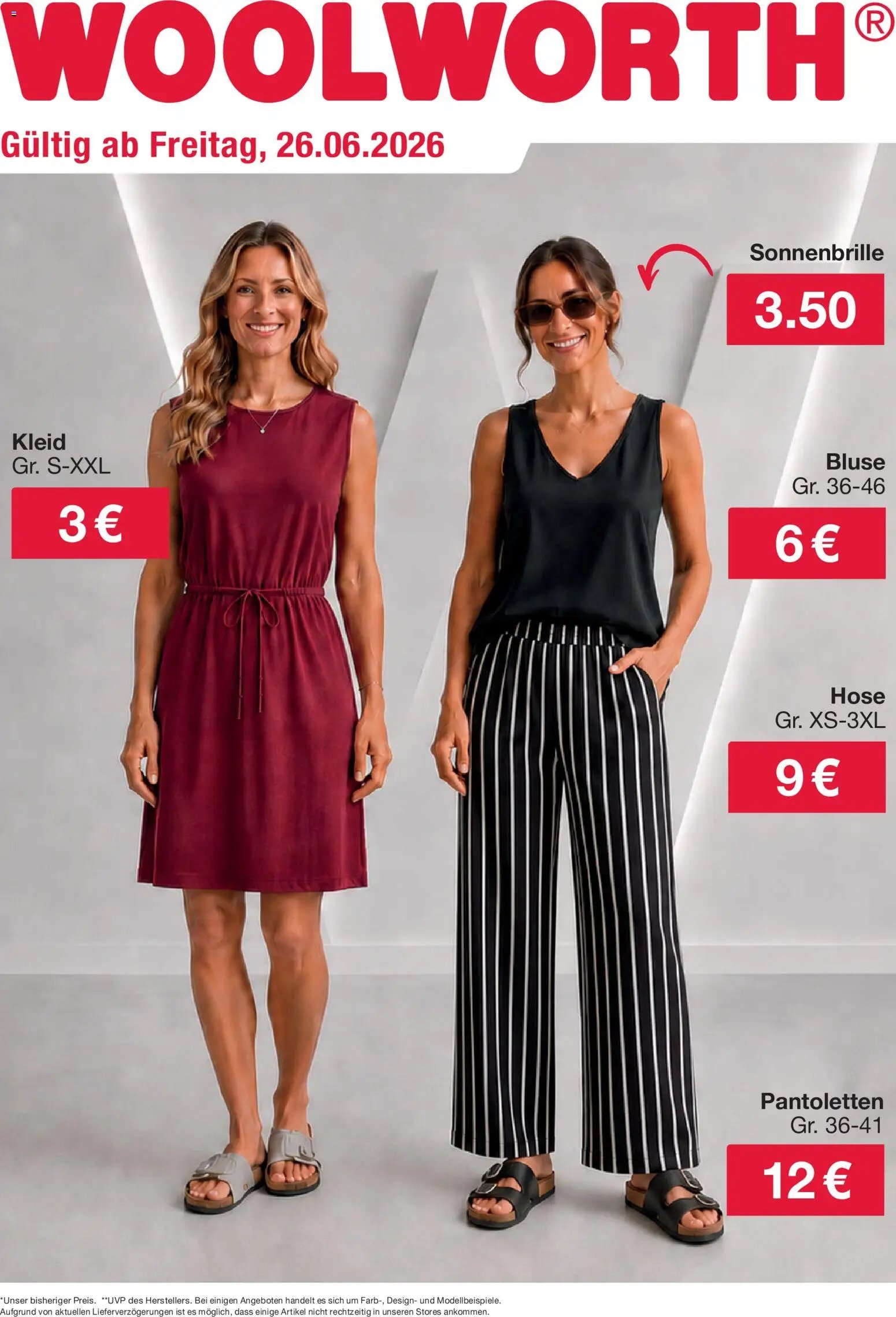 Woolworth prospekt seit 26.06.2026 Woolworth Flugblatt