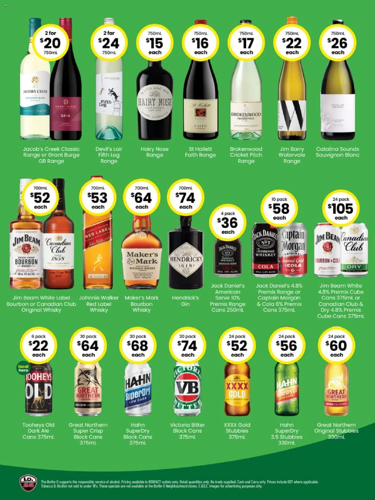 The Bottle-O catalogue from 03/08/2026 The Bottle-O catalogue ABBOTSBURY