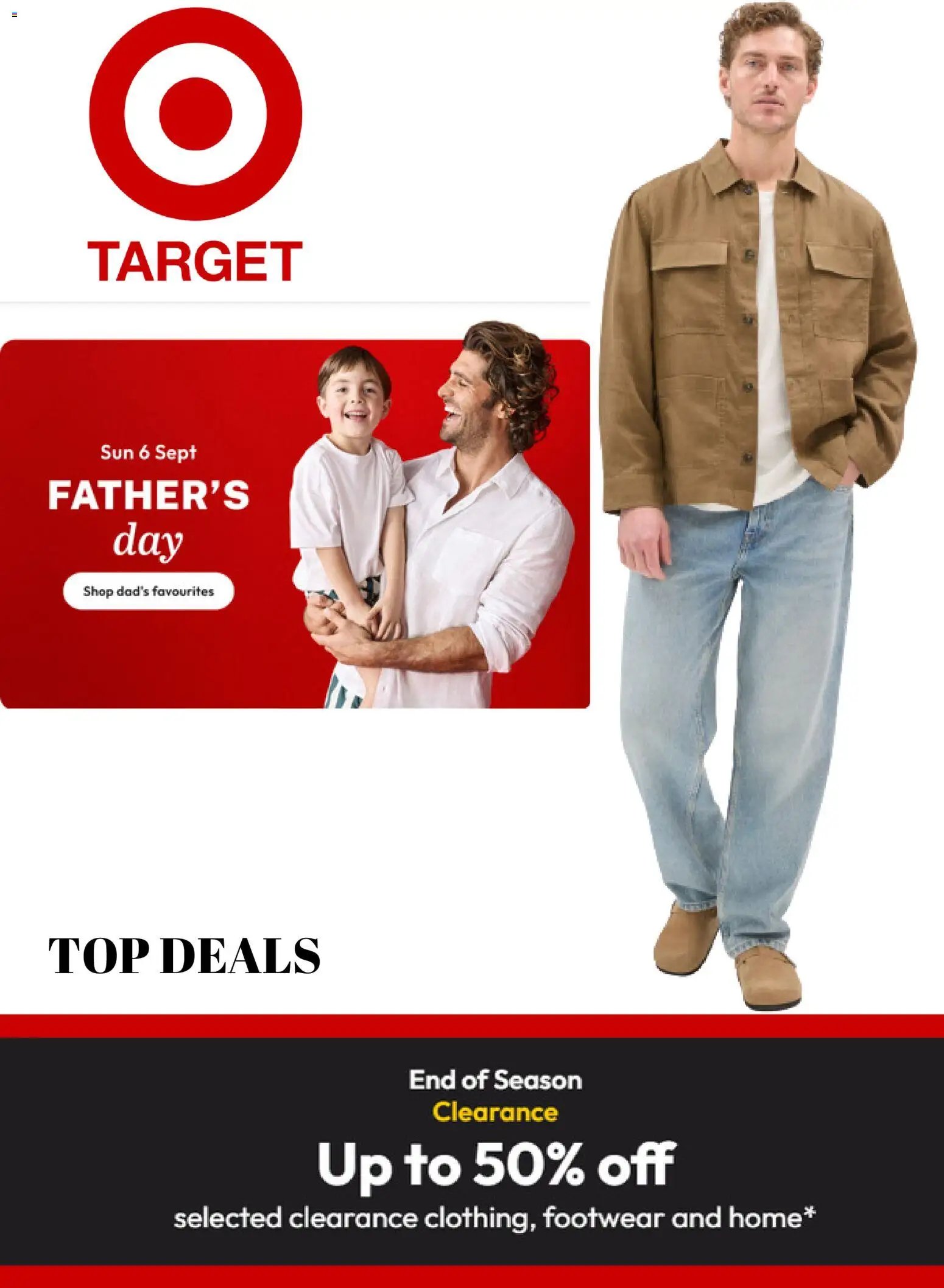 Target catalogue from 25/08/2026 Target catalogue