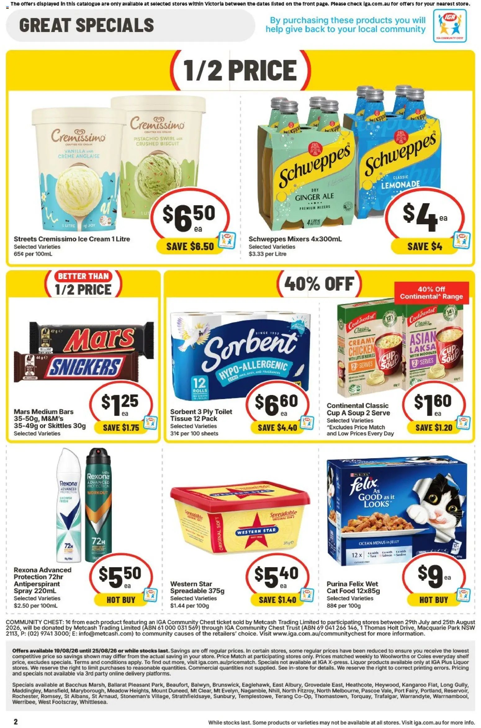 IGA catalogue from 19/08/2026 IGA catalogue