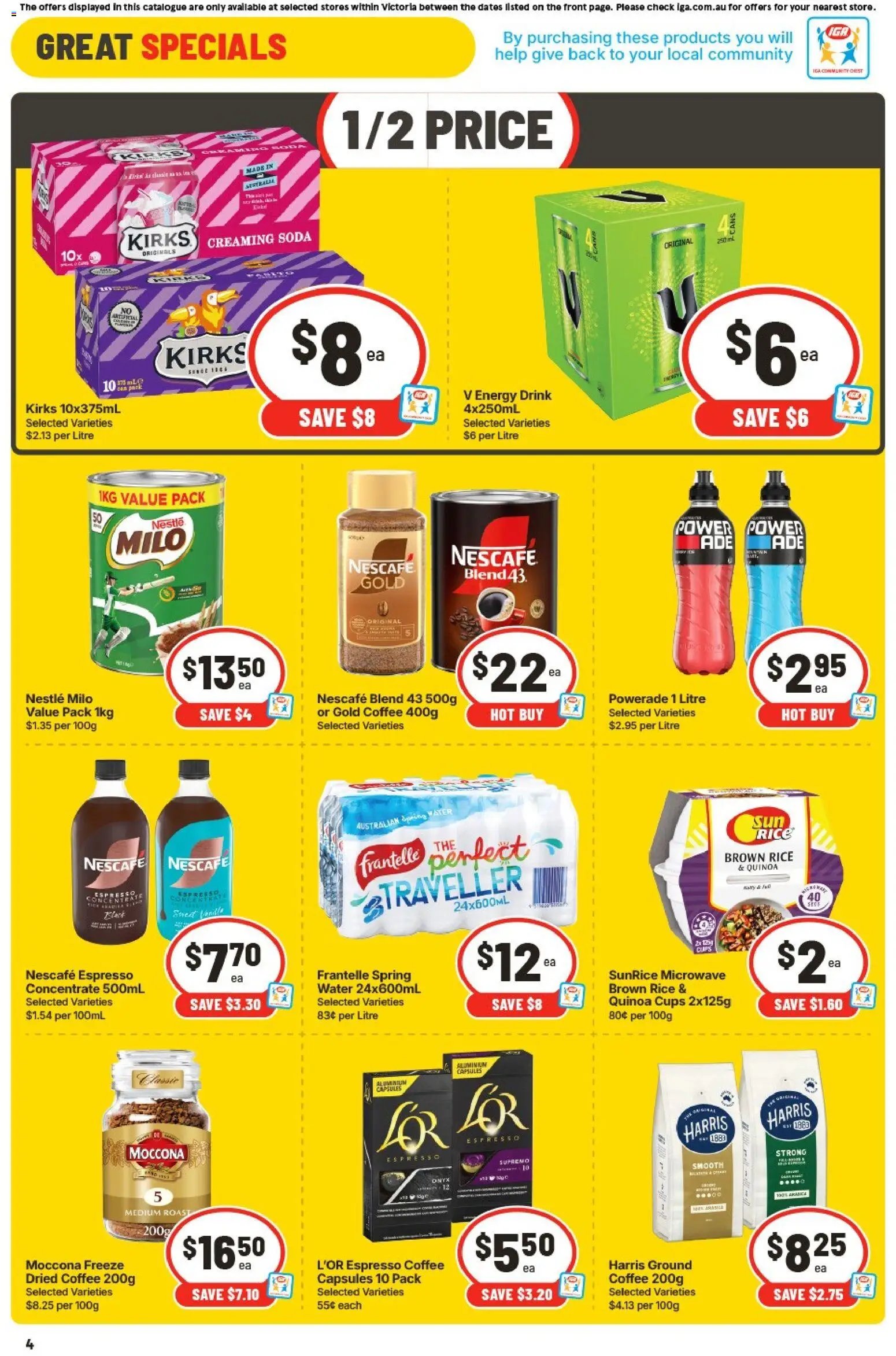 IGA catalogue from 19/08/2026 IGA catalogue