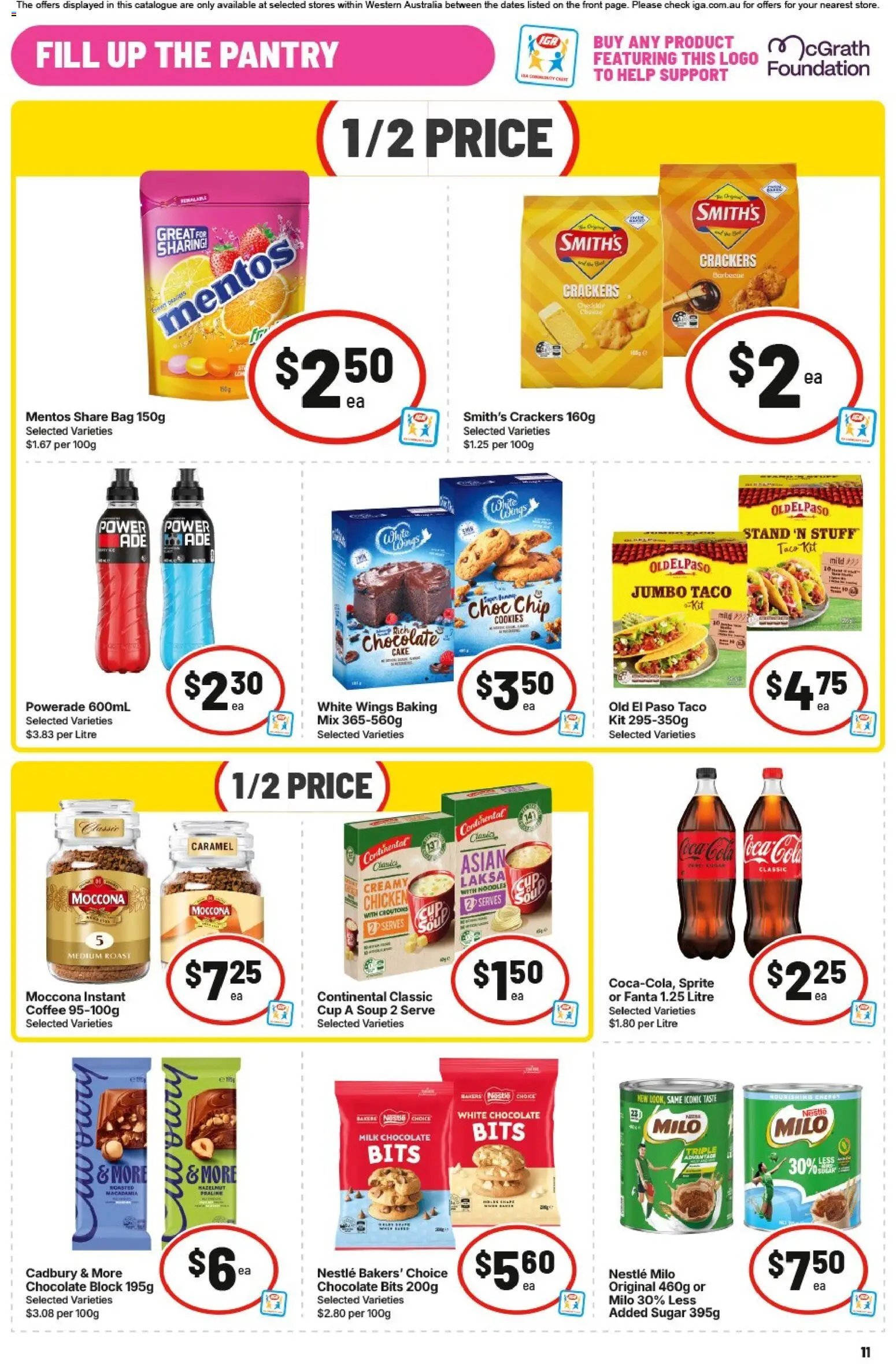 IGA catalogue from 09/09/2026 IGA catalogue Bentley