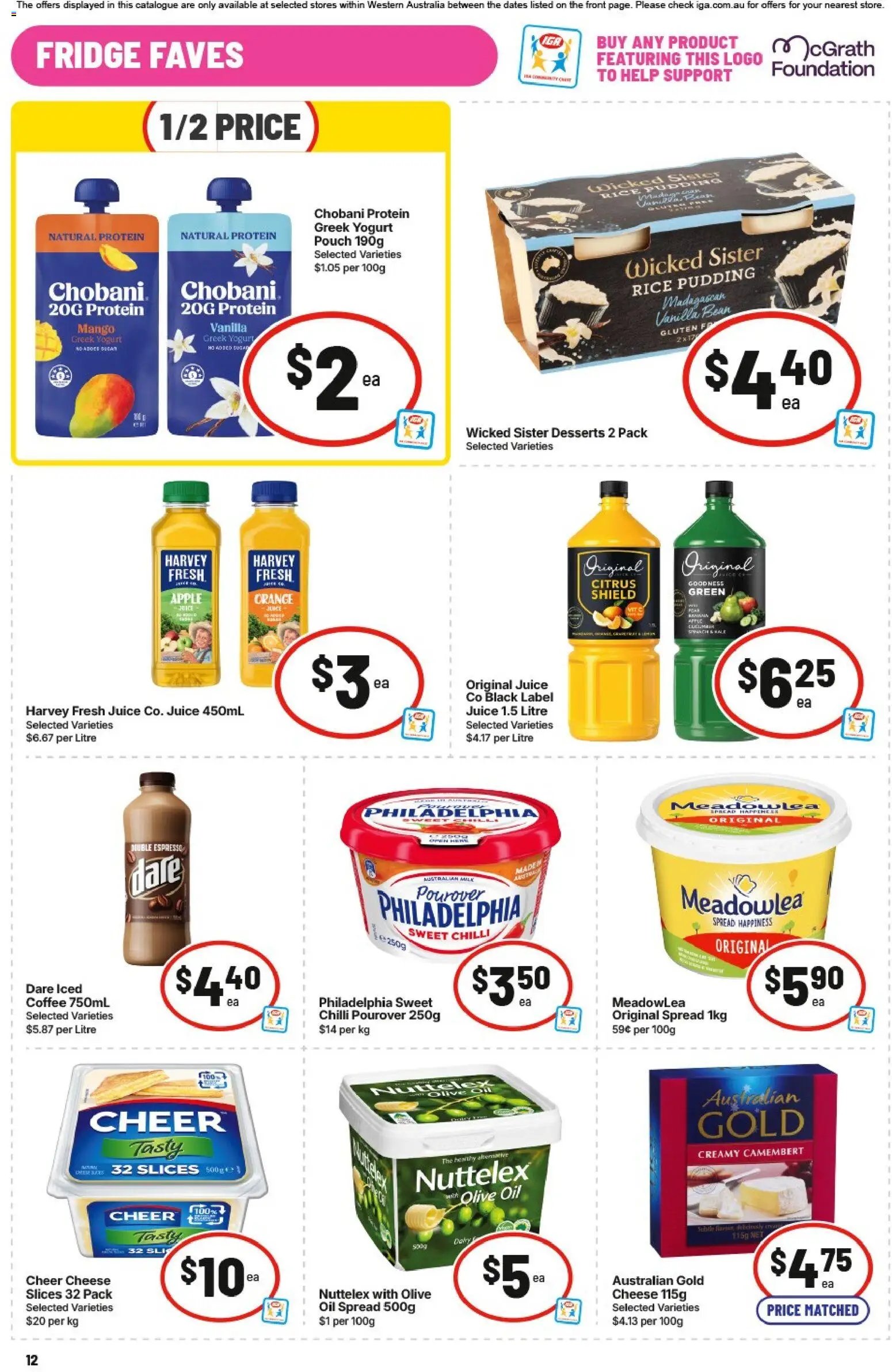 IGA catalogue from 09/09/2026 IGA catalogue Bentley