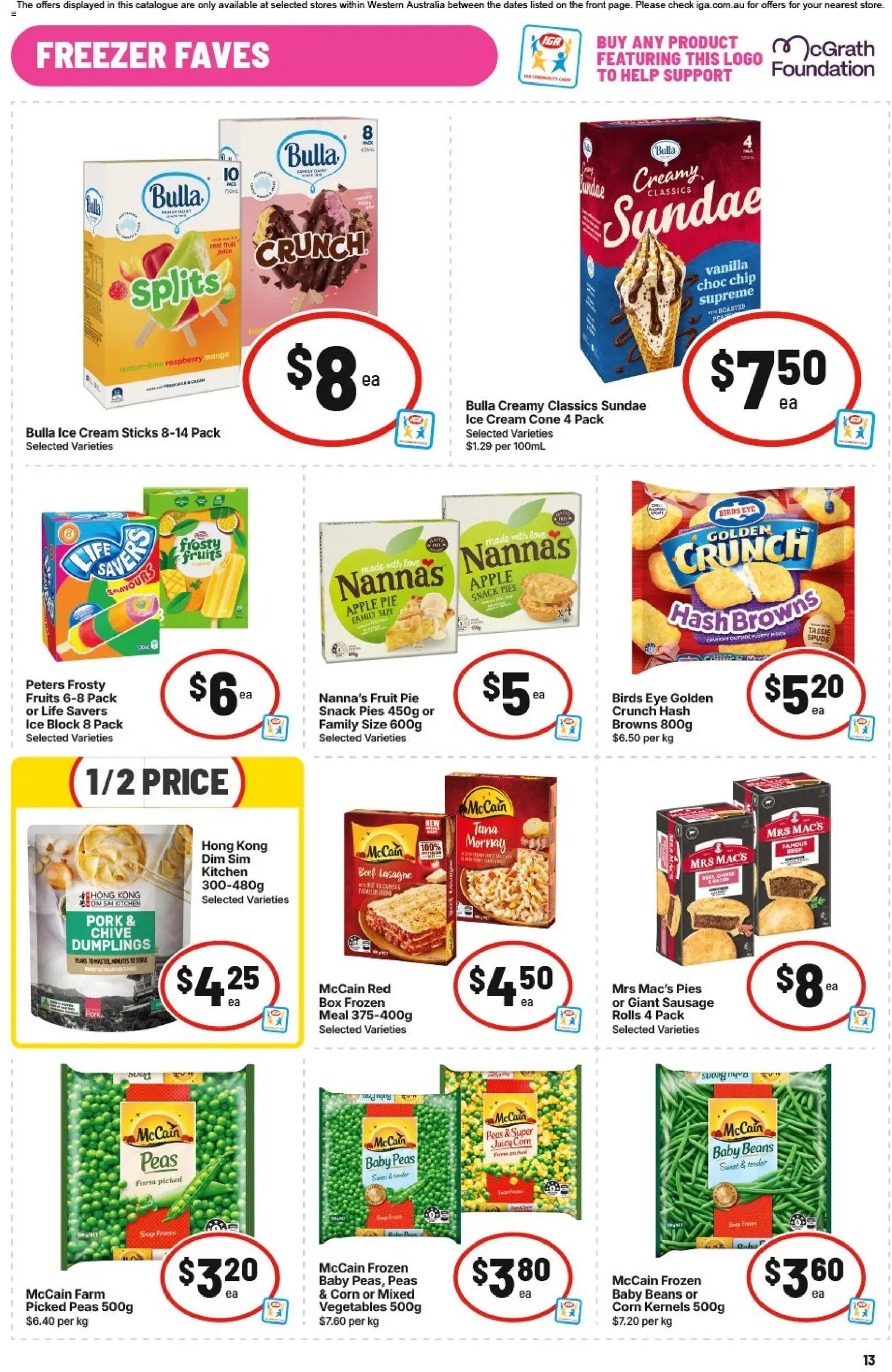 IGA catalogue from 09/09/2026 IGA catalogue Bentley