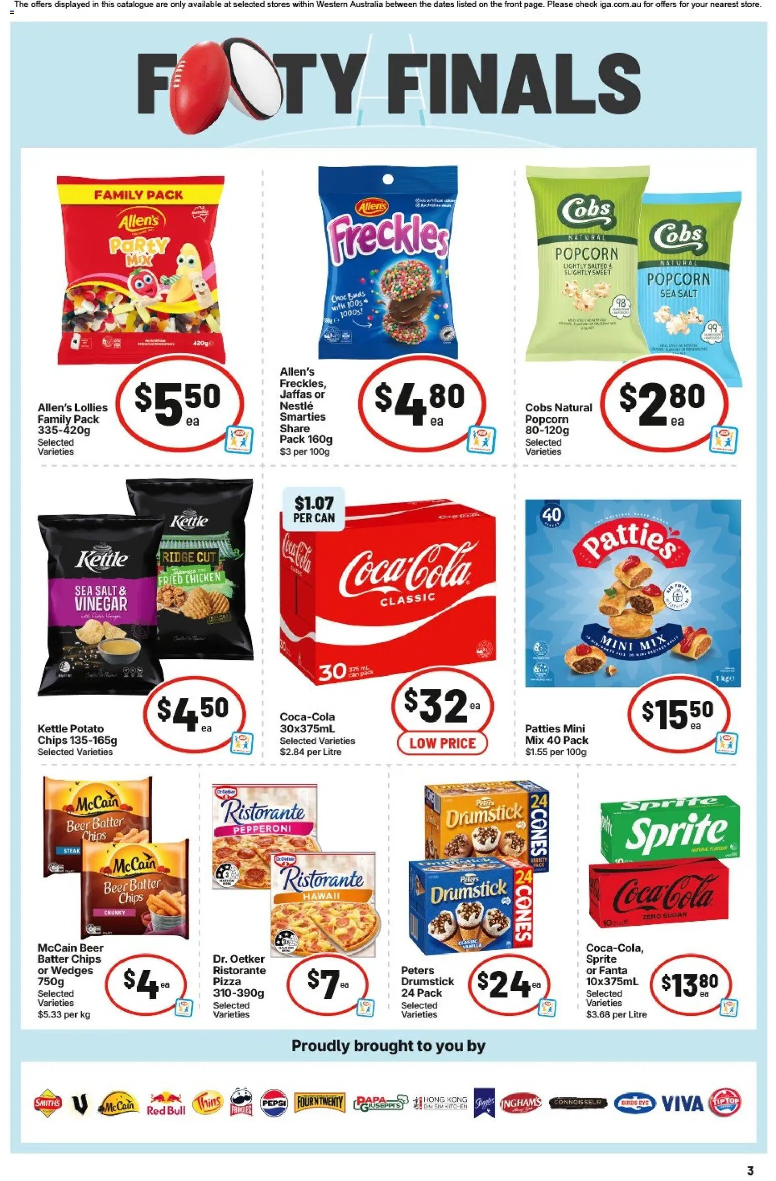 IGA catalogue from 09/09/2026 IGA catalogue Bentley