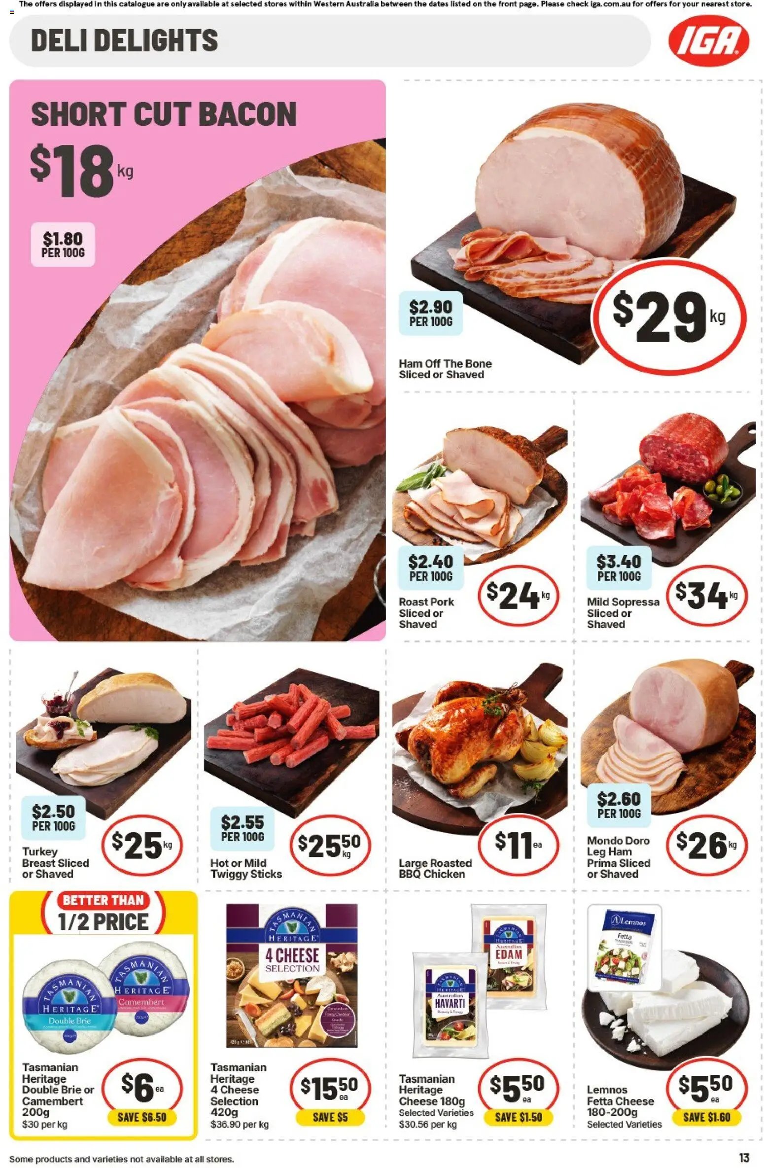IGA catalogue from 12/08/2026 IGA catalogue WA