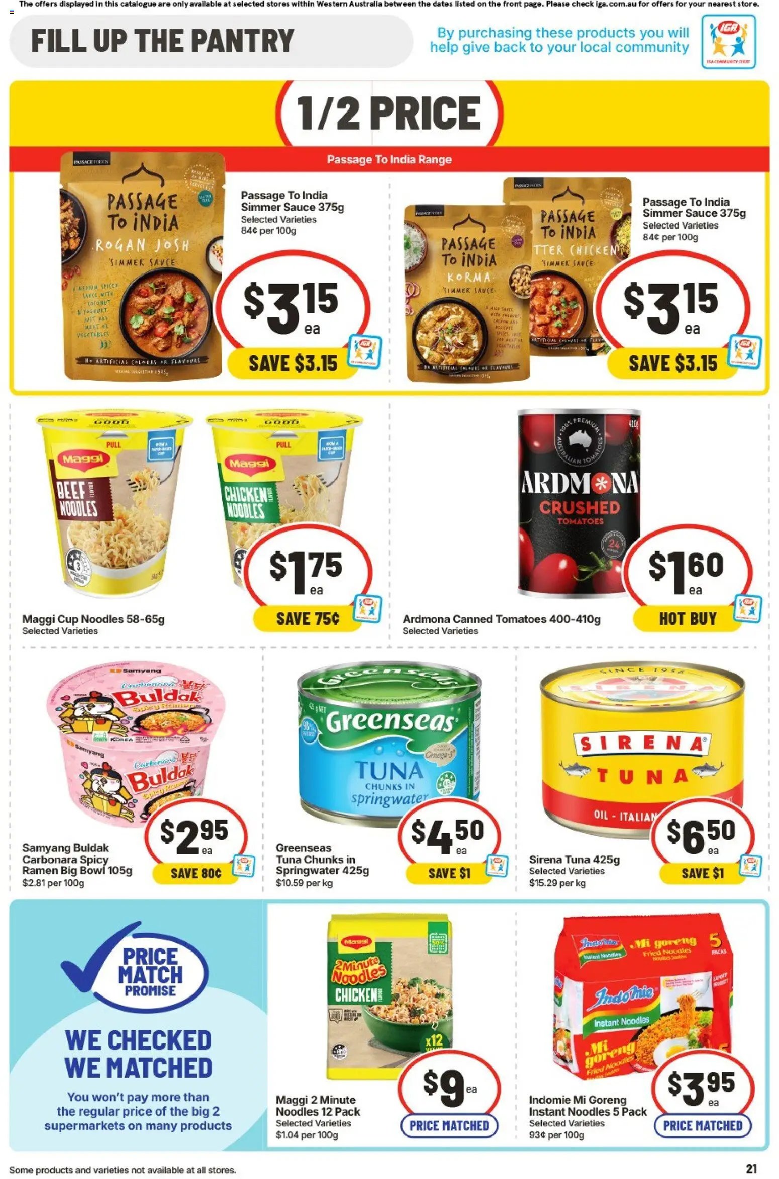 IGA catalogue from 12/08/2026 IGA catalogue WA