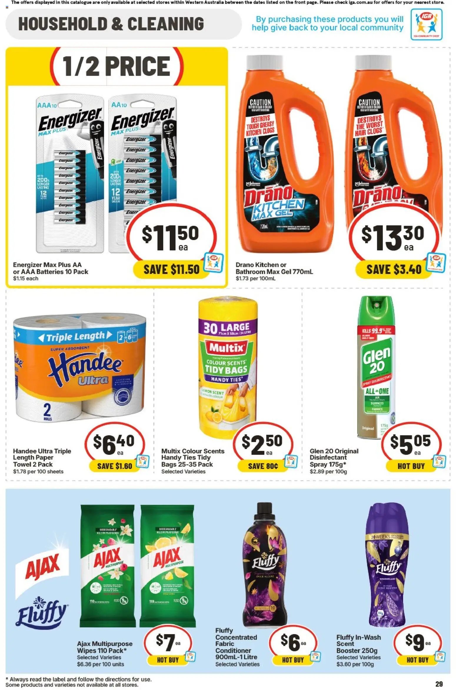 IGA catalogue from 12/08/2026 IGA catalogue WA