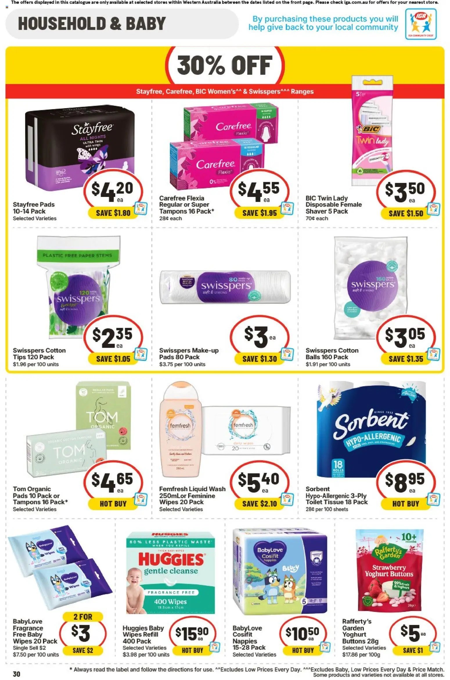 IGA catalogue from 12/08/2026 IGA catalogue WA