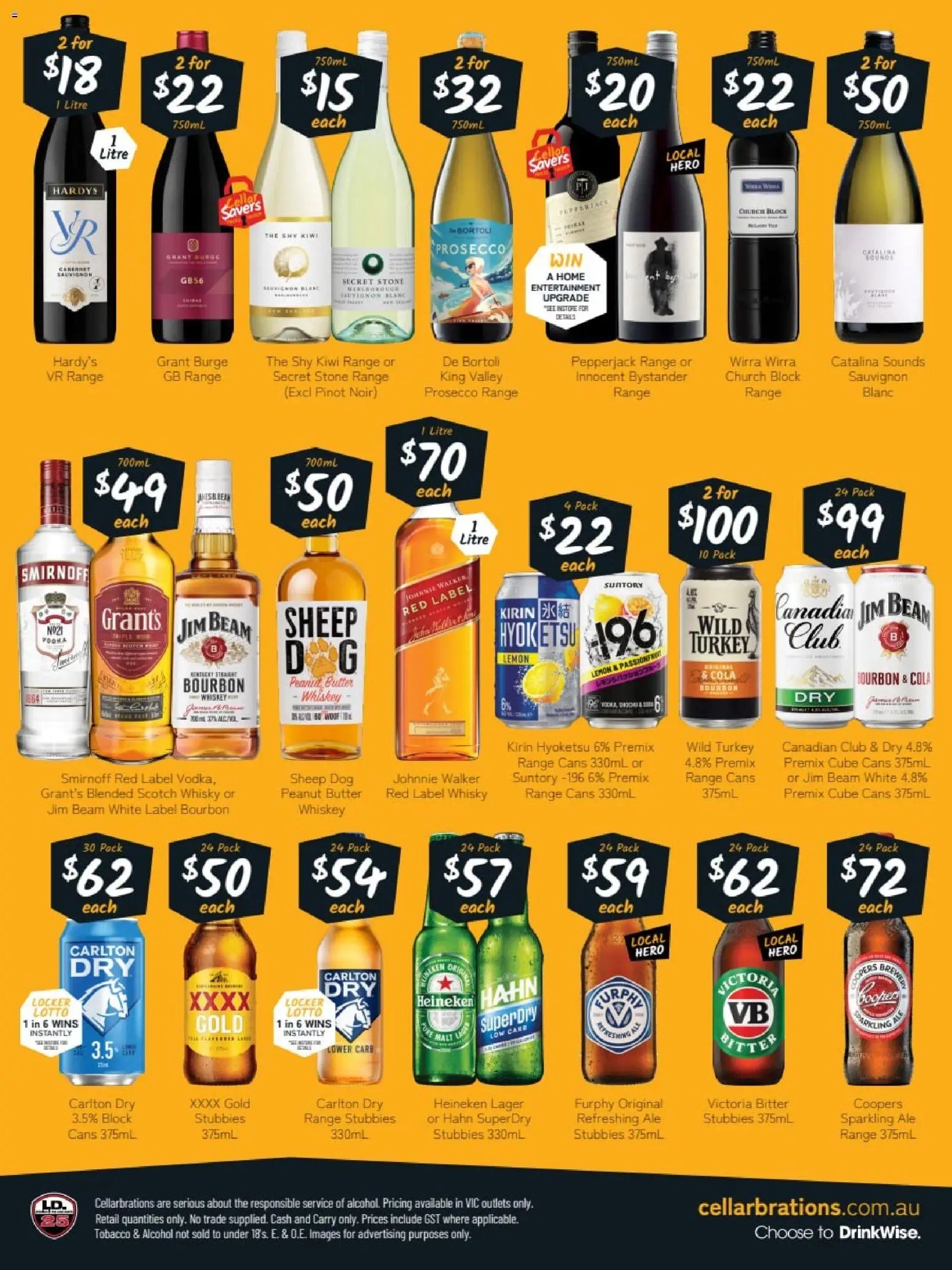 Cellarbrations catalogue from 07/09/2026 Cellarbrations catalogue ALFREDTON