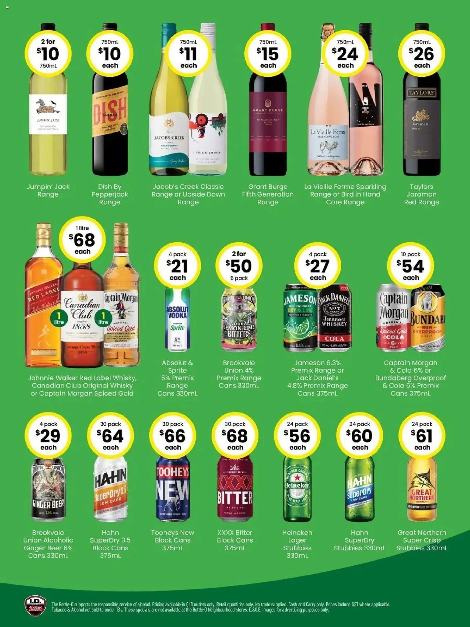 The Bottle-O catalogue from 21/06/2026 Good Value Booze, For Good Value People 22/06