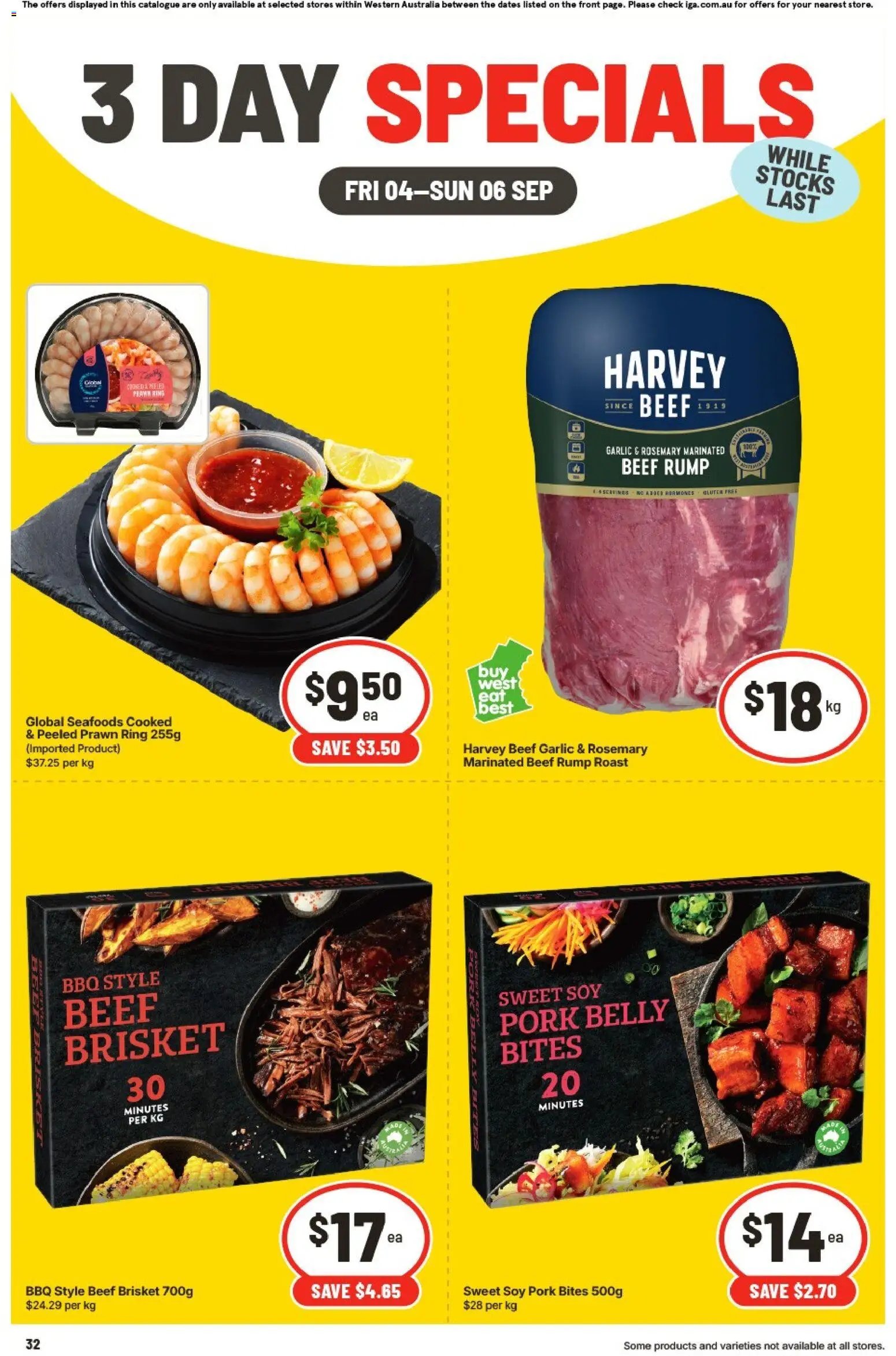 IGA catalogue from 04/09/2026 IGA 3 Day Specials Claremont