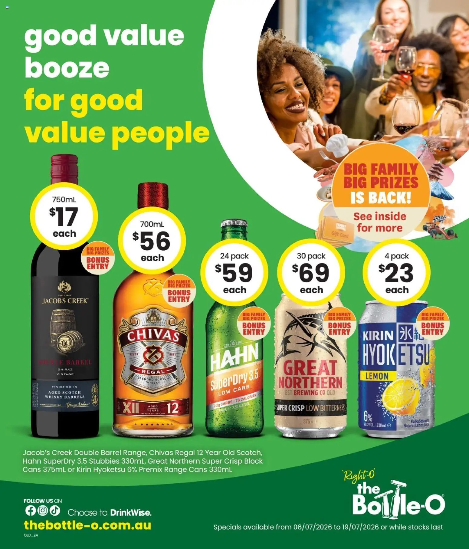 The Bottle-O catalogue from 06/07/2026 The Bottle-O catalogue ARCADIA