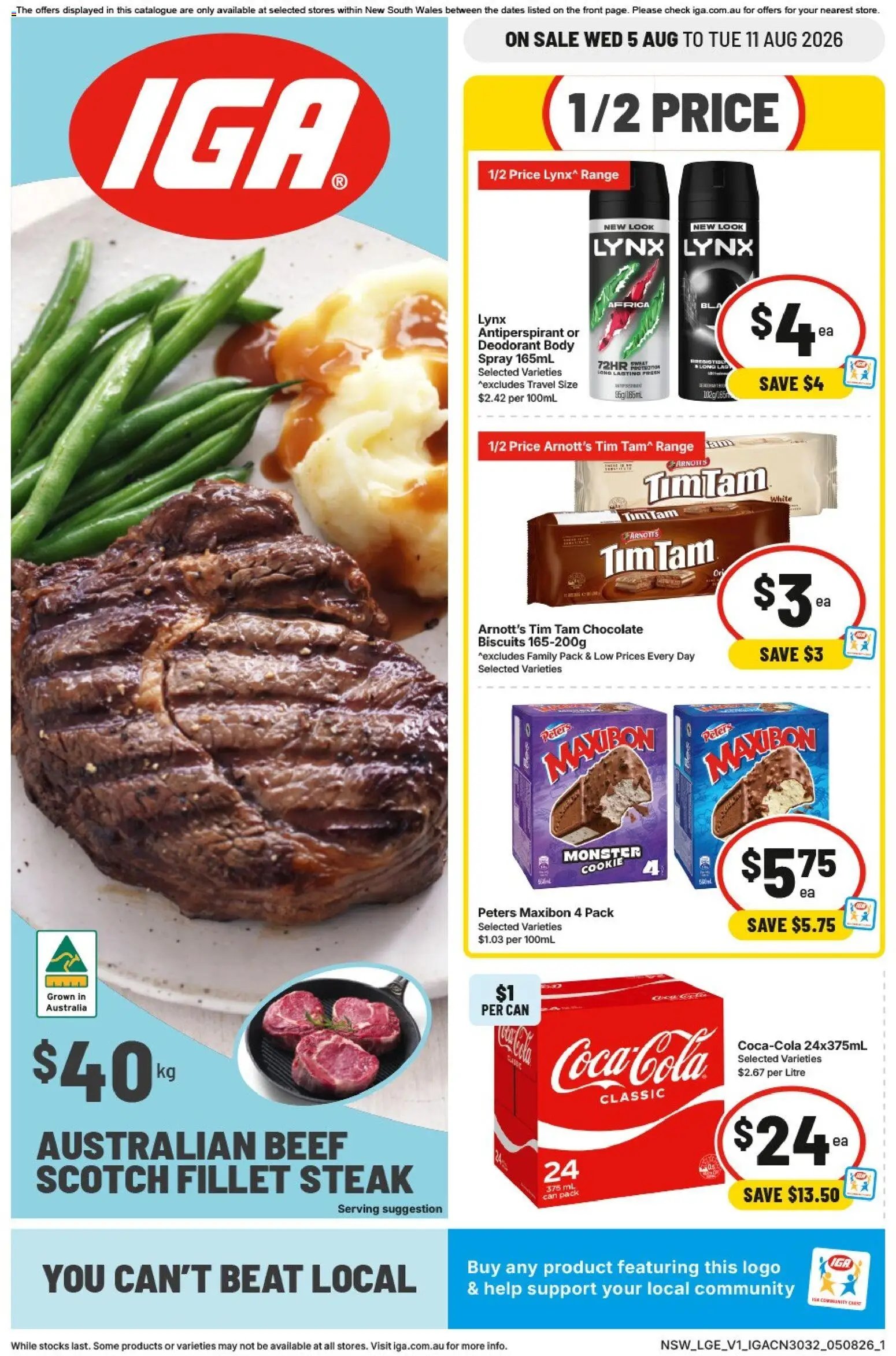 IGA catalogue from 05/08/2026 IGA catalogue NSW