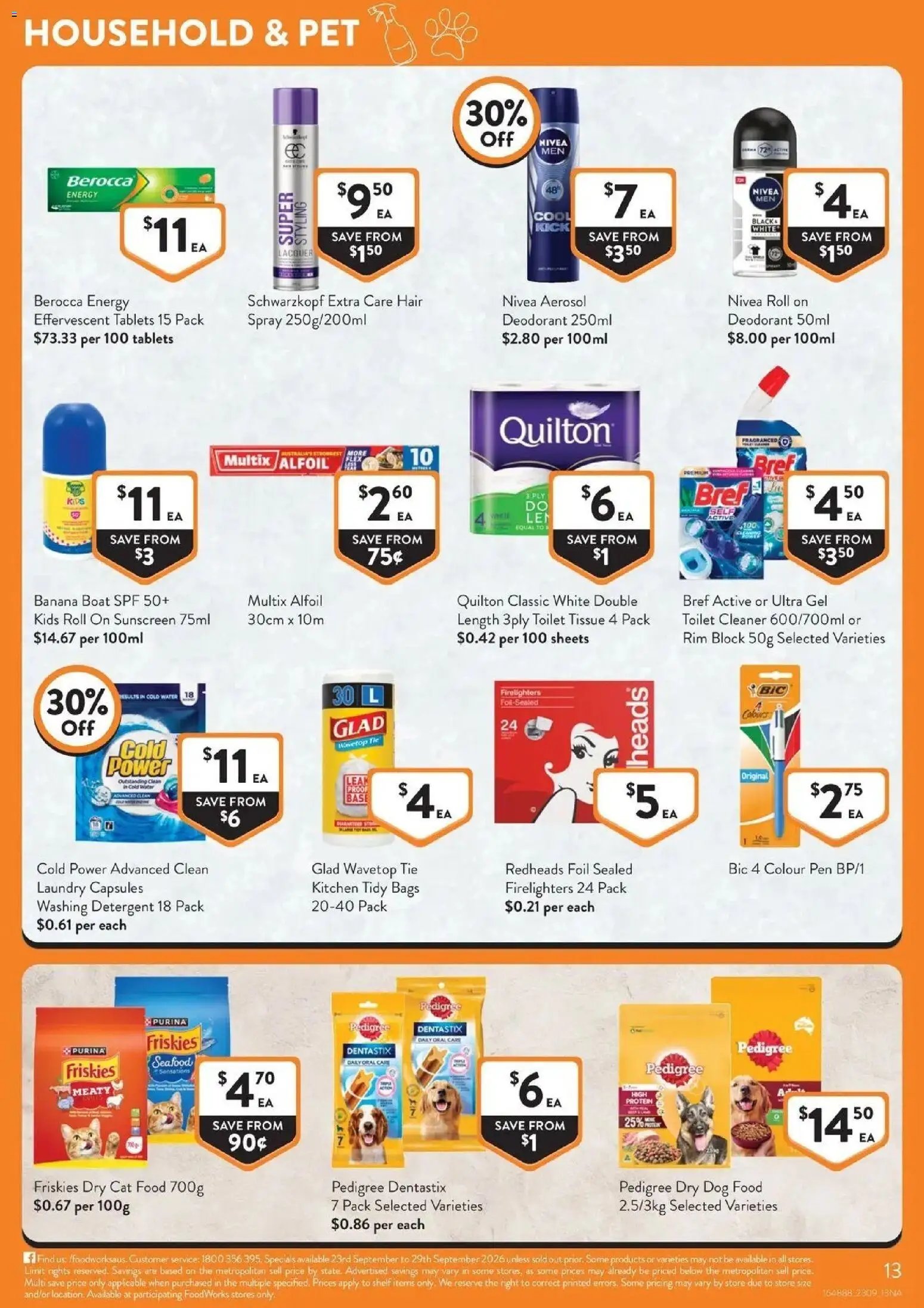 Foodworks catalogue from 23/09/2026 Foodworks catalogue Broulee