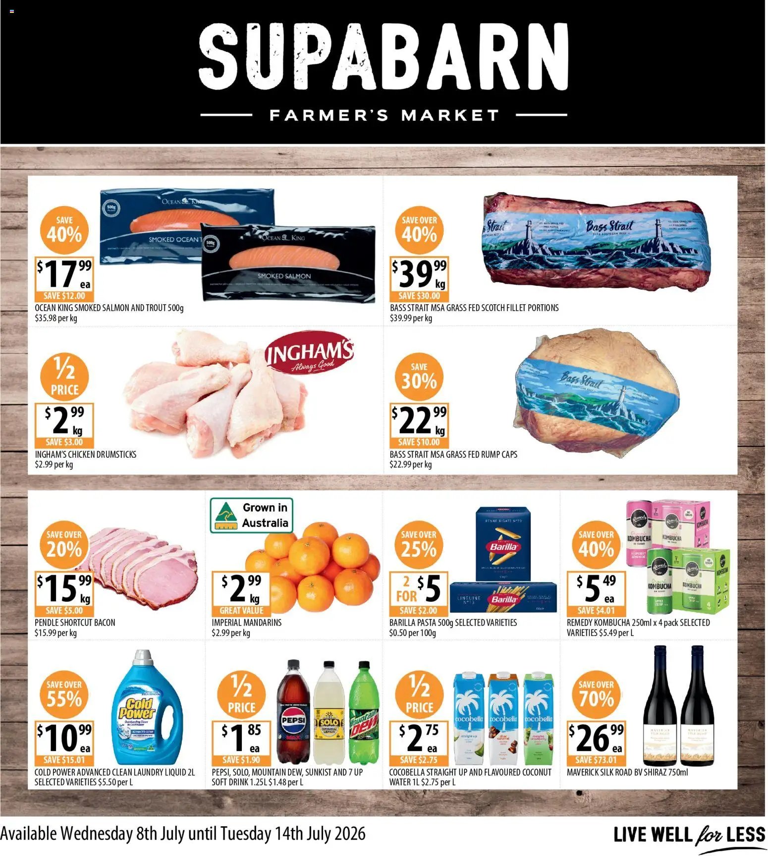 Supabarn catalogue from 08/07/2026 Supabarn catalogue
