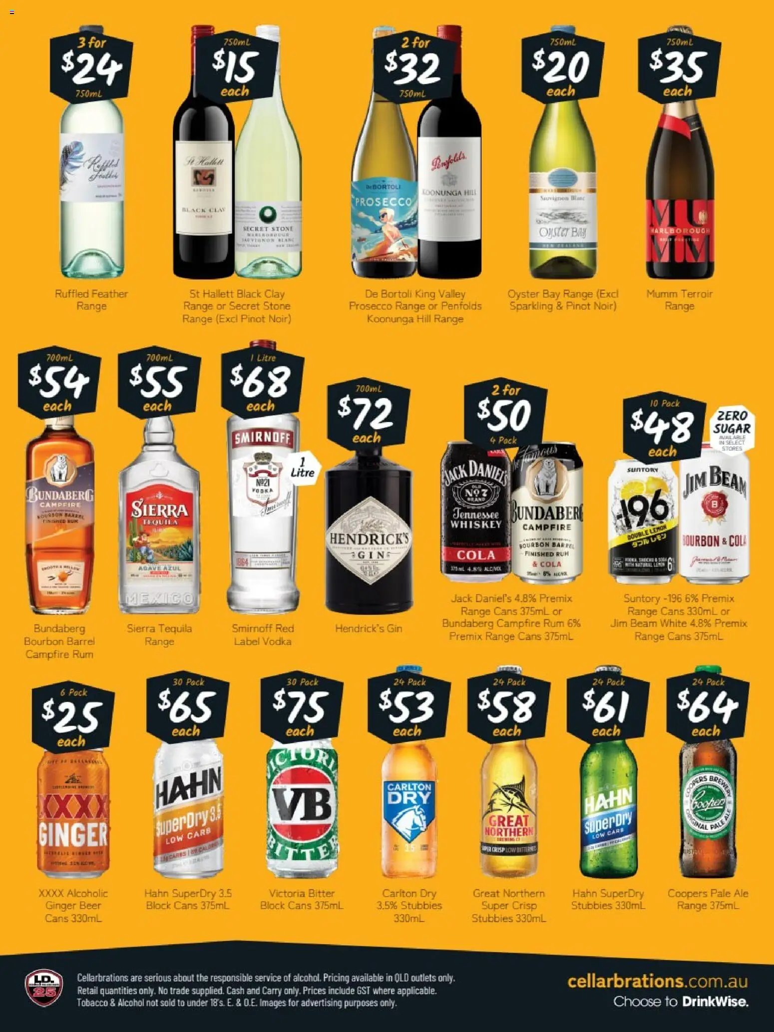 Cellarbrations catalogue from 27/07/2026 Cellarbrations catalogue CAIRNS