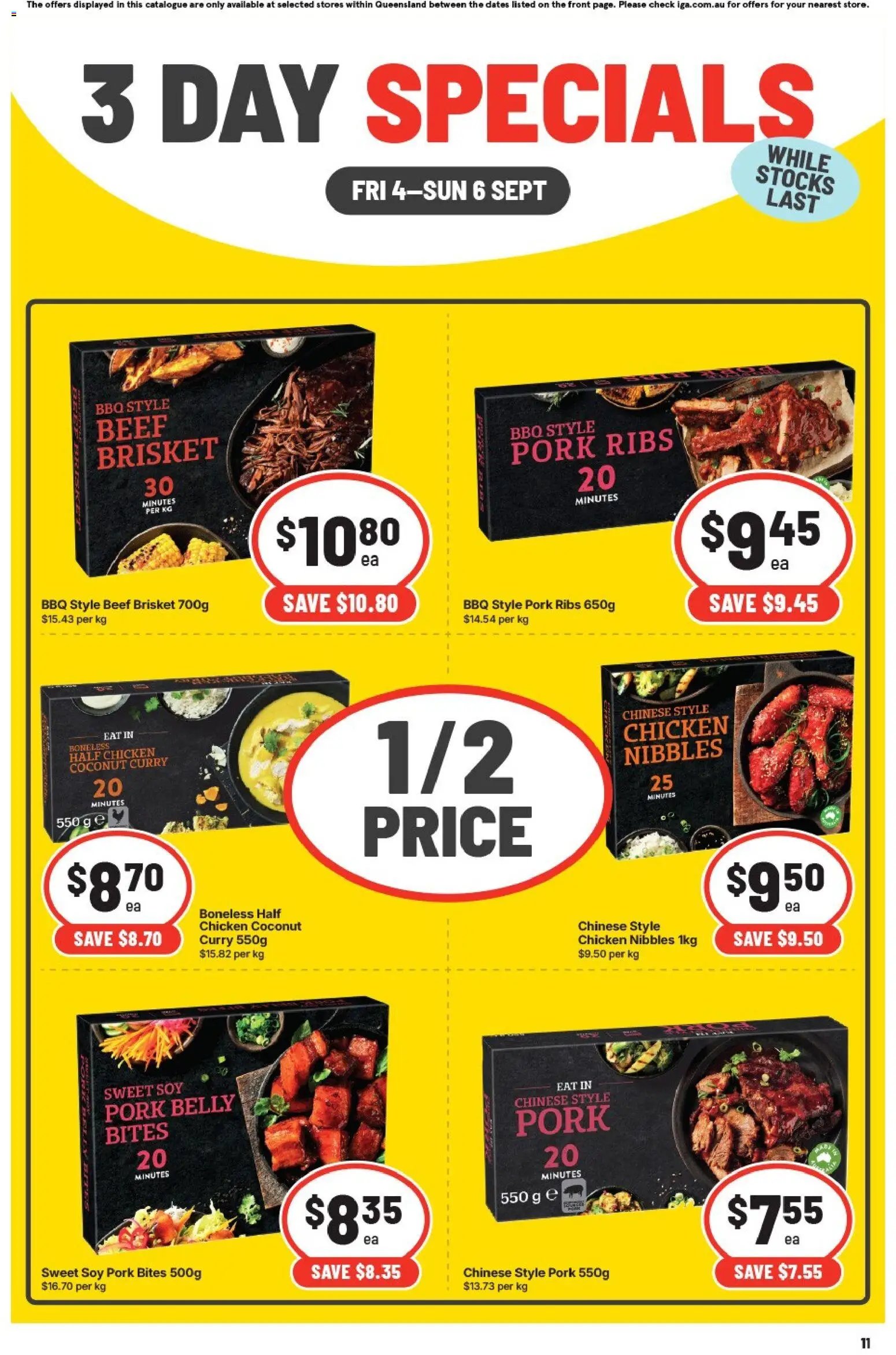 IGA catalogue from 04/09/2026 IGA 3 Day Specials East Brisbane