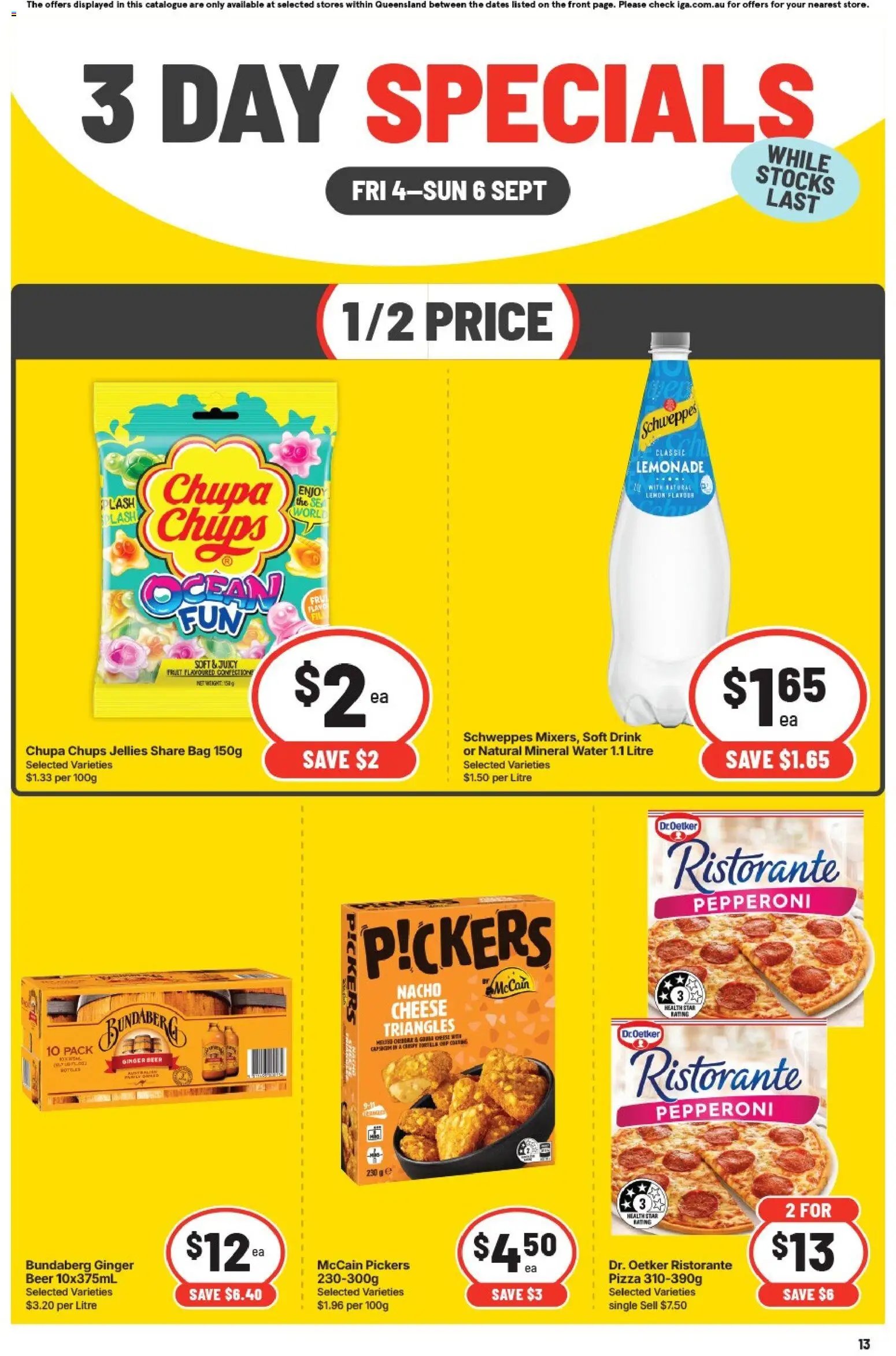 IGA catalogue from 04/09/2026 IGA 3 Day Specials East Brisbane